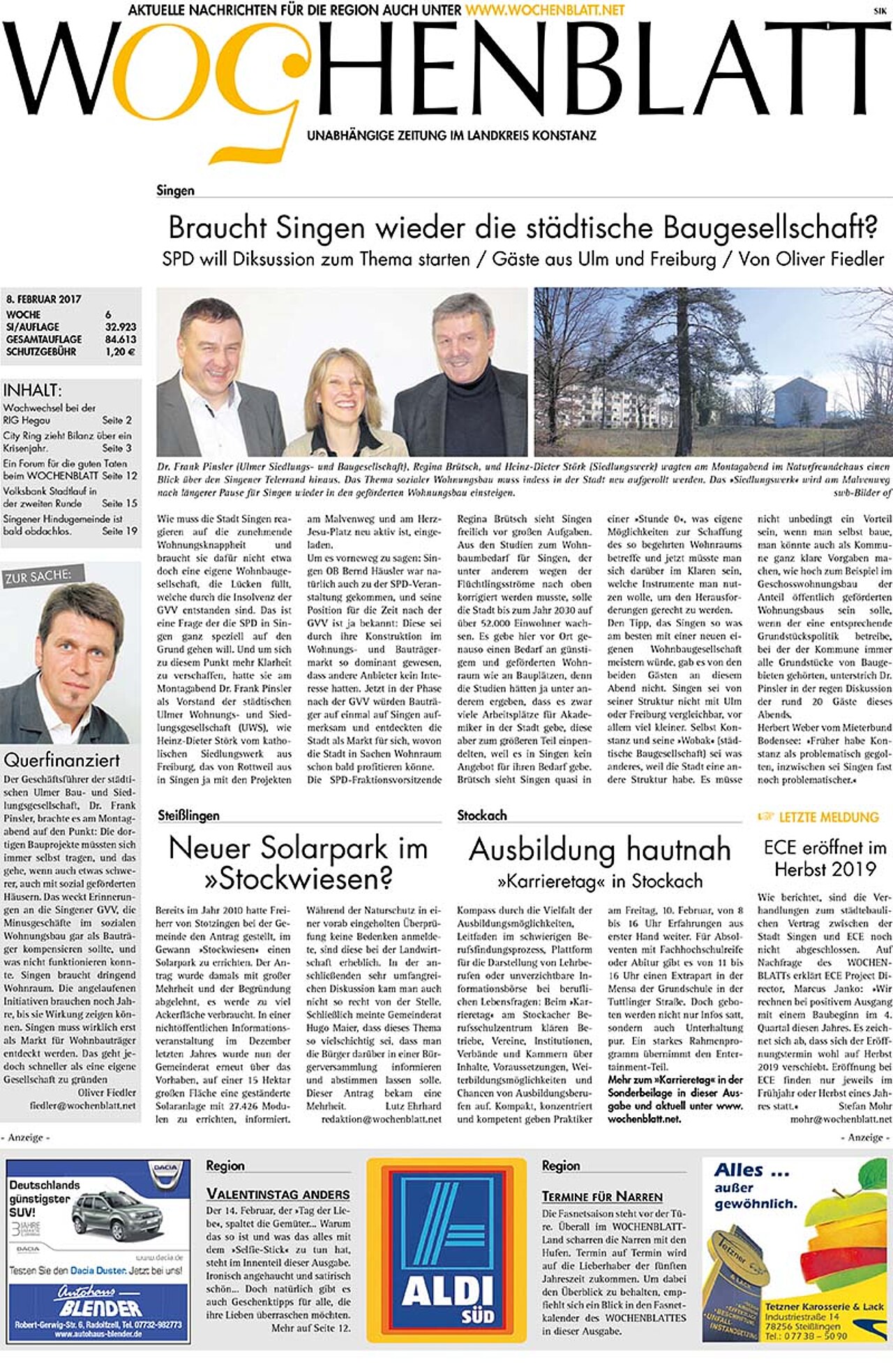 Ausgabe 06 vom 08. Februar 2017