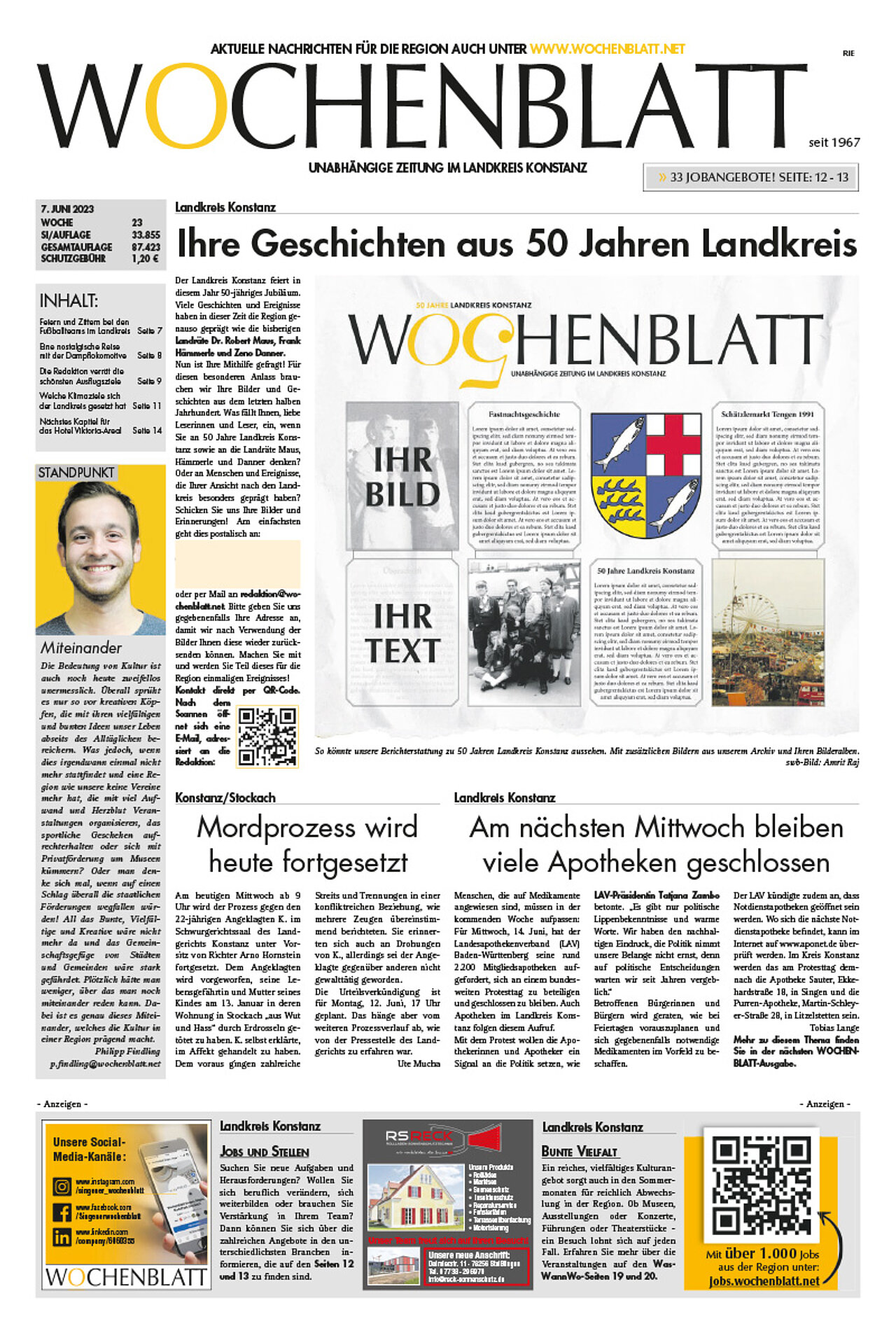 Ausgabe 23 vom 07. Juni 2023