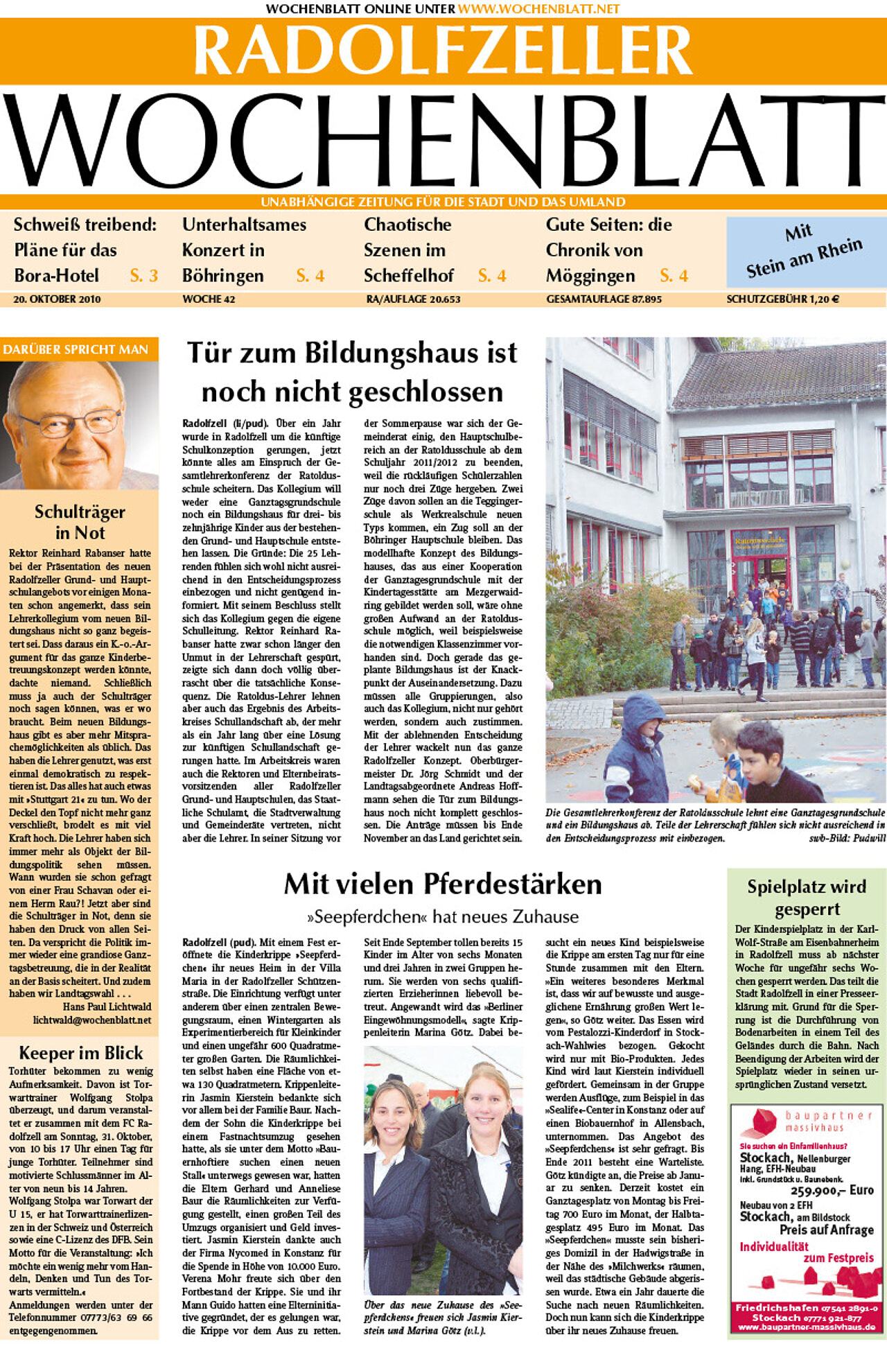 Ausgabe 42 vom 20. Oktober 2010