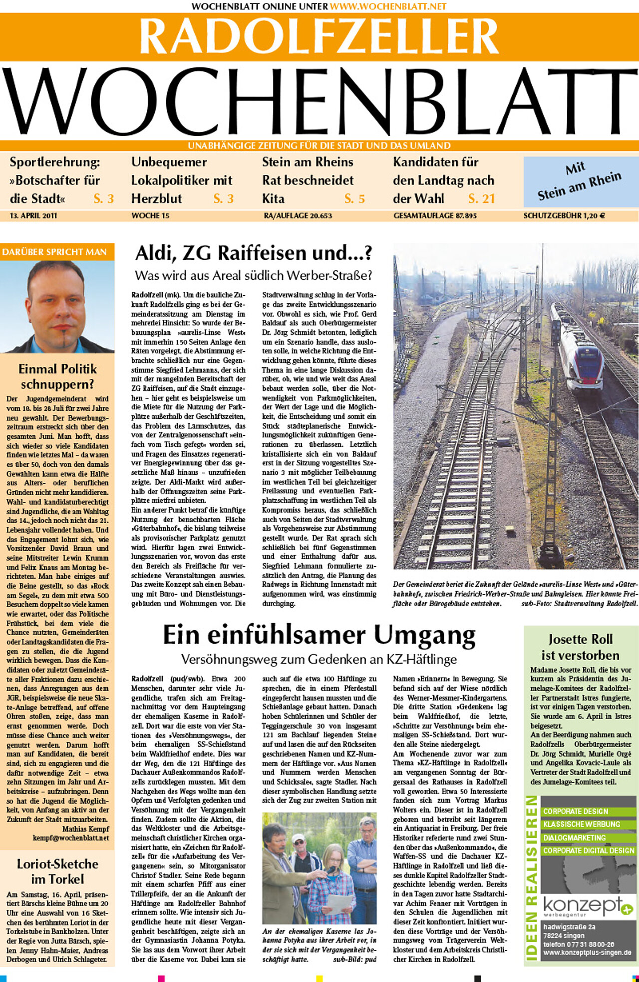 Ausgabe 15 vom 13. April 2011