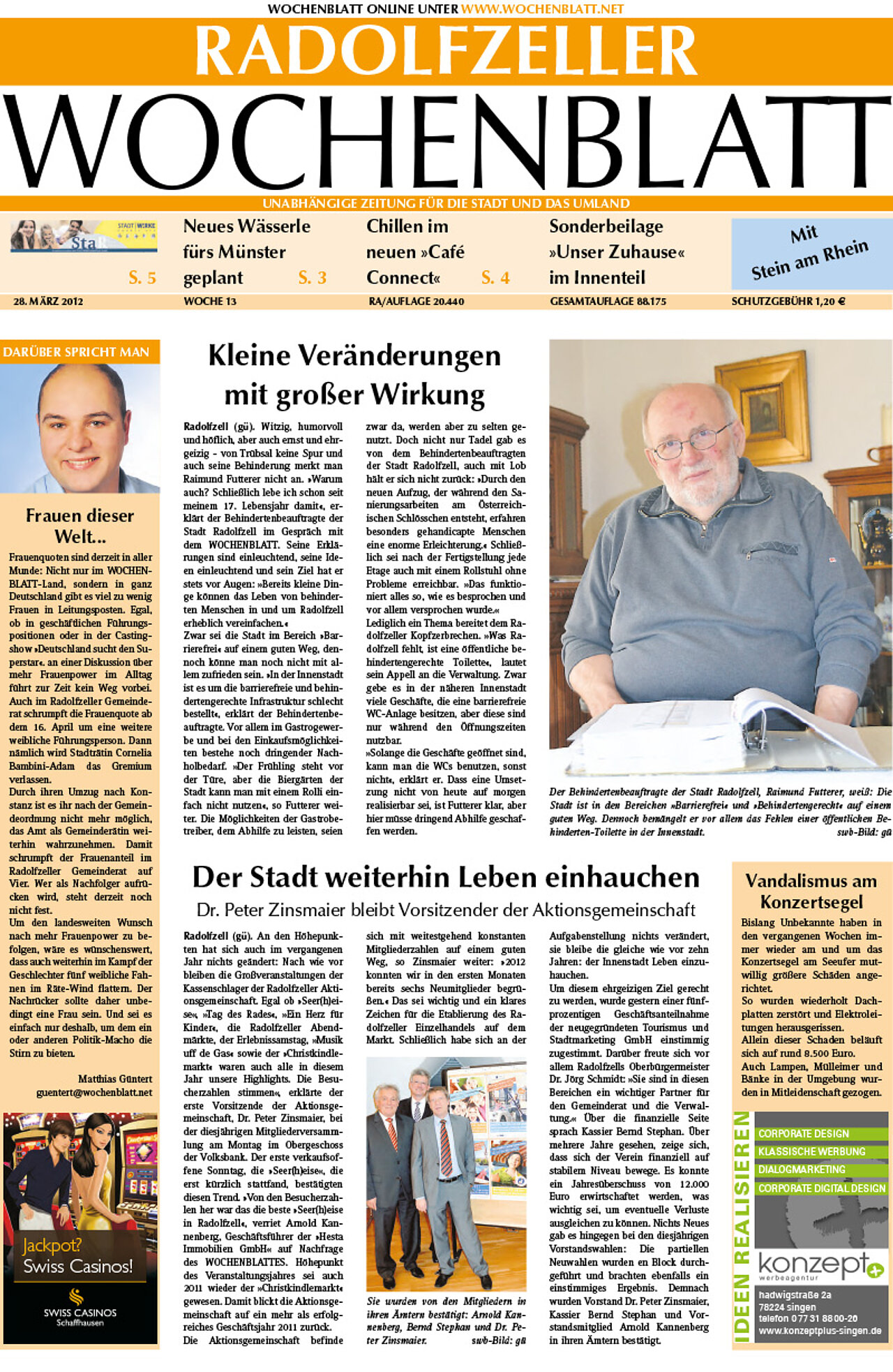 Ausgabe 13 vom 28. März 2012