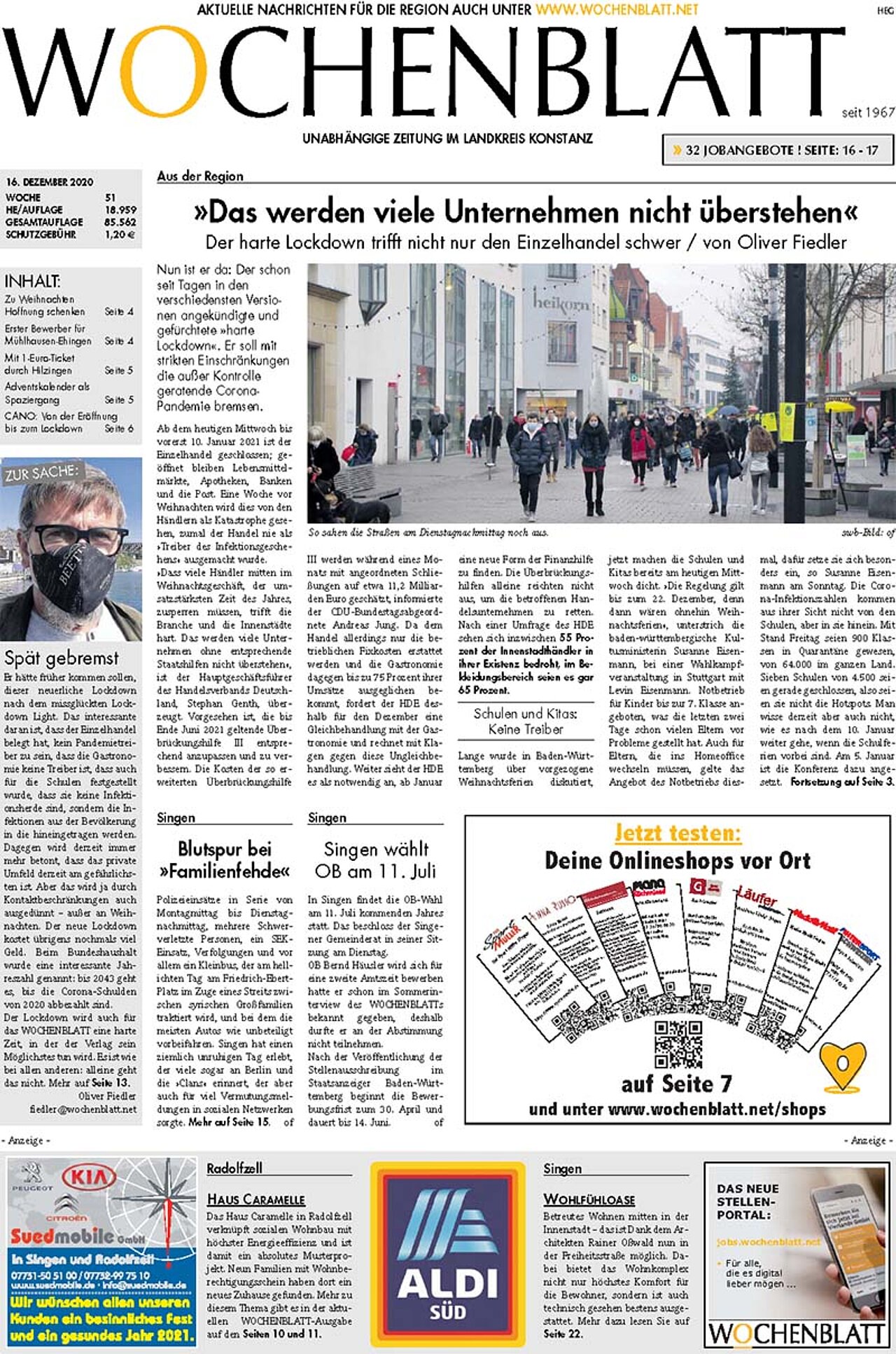 Ausgabe 51 vom 16. Dezember 2020
