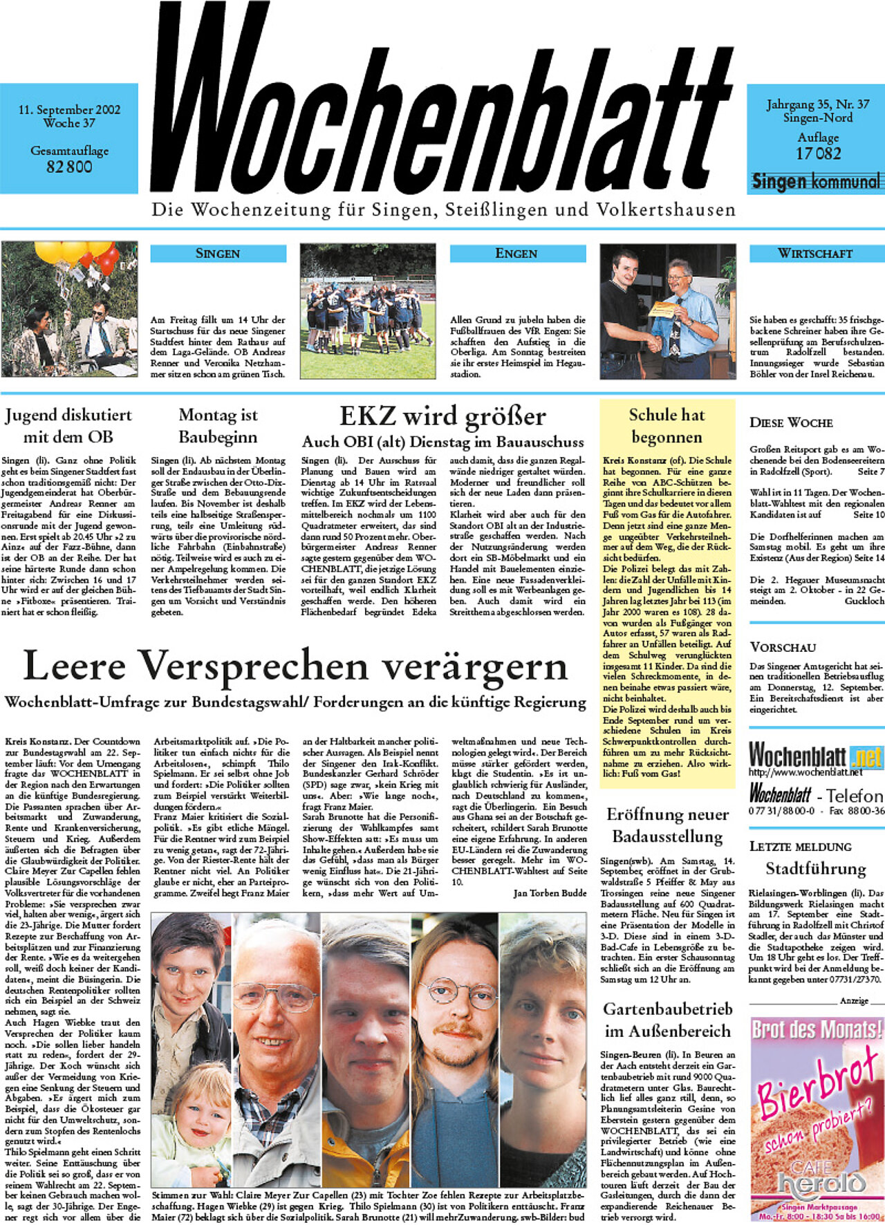 Ausgabe 37 vom 11. September 2002