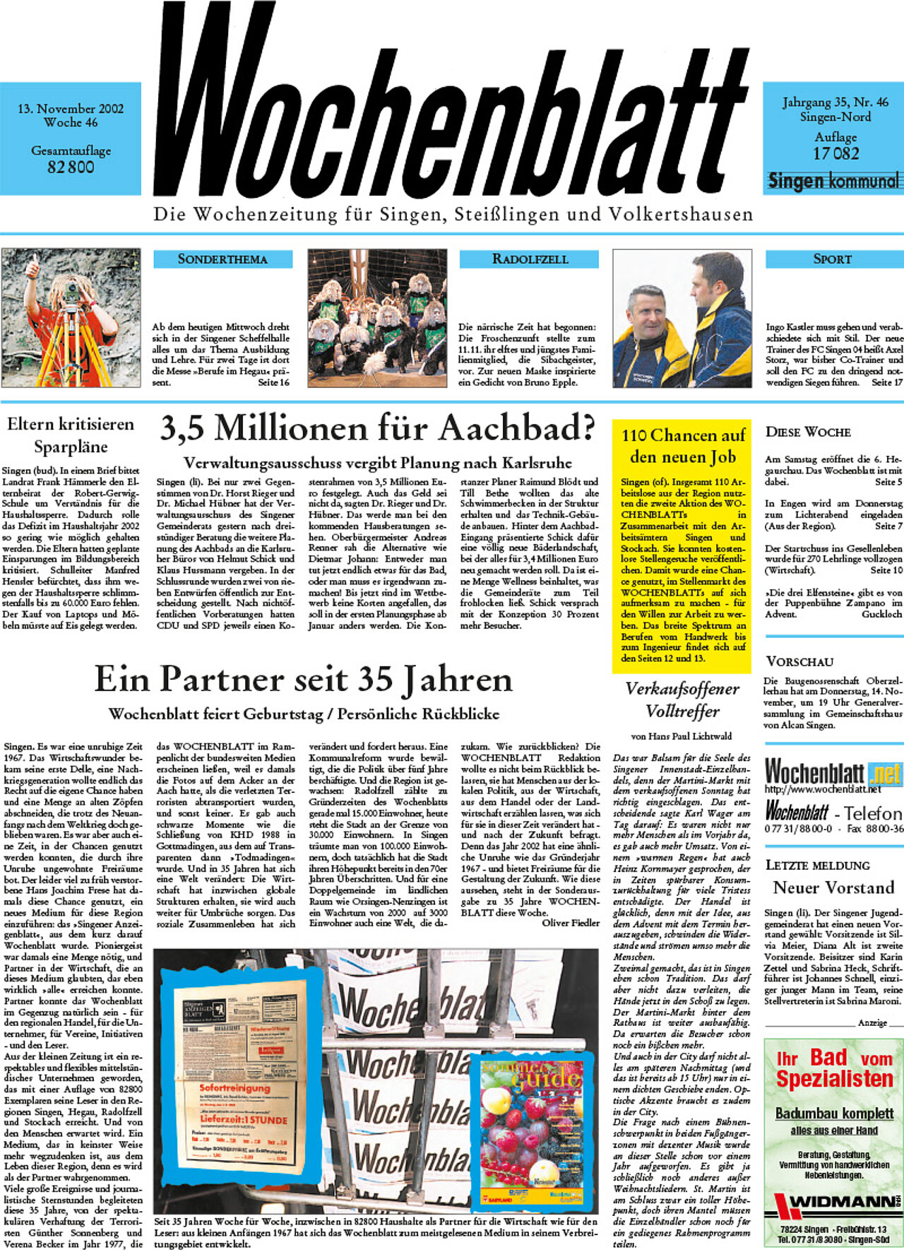 Ausgabe 46 vom 13. November 2002