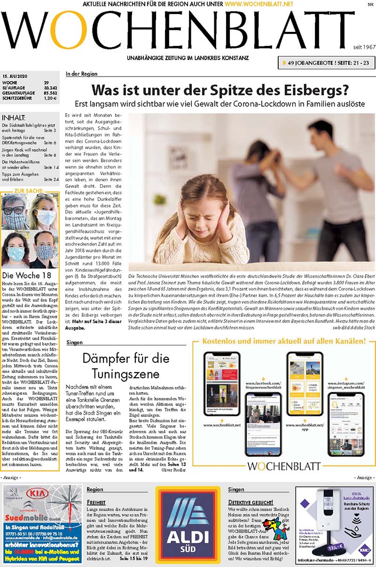 Ausgabe 29 vom 15. Juli 2020