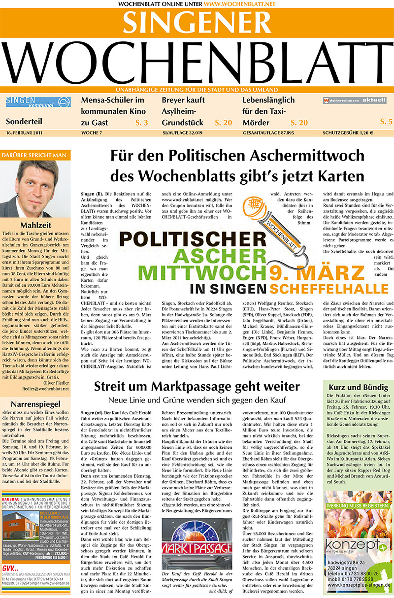 Ausgabe 07 vom 16. Februar 2011