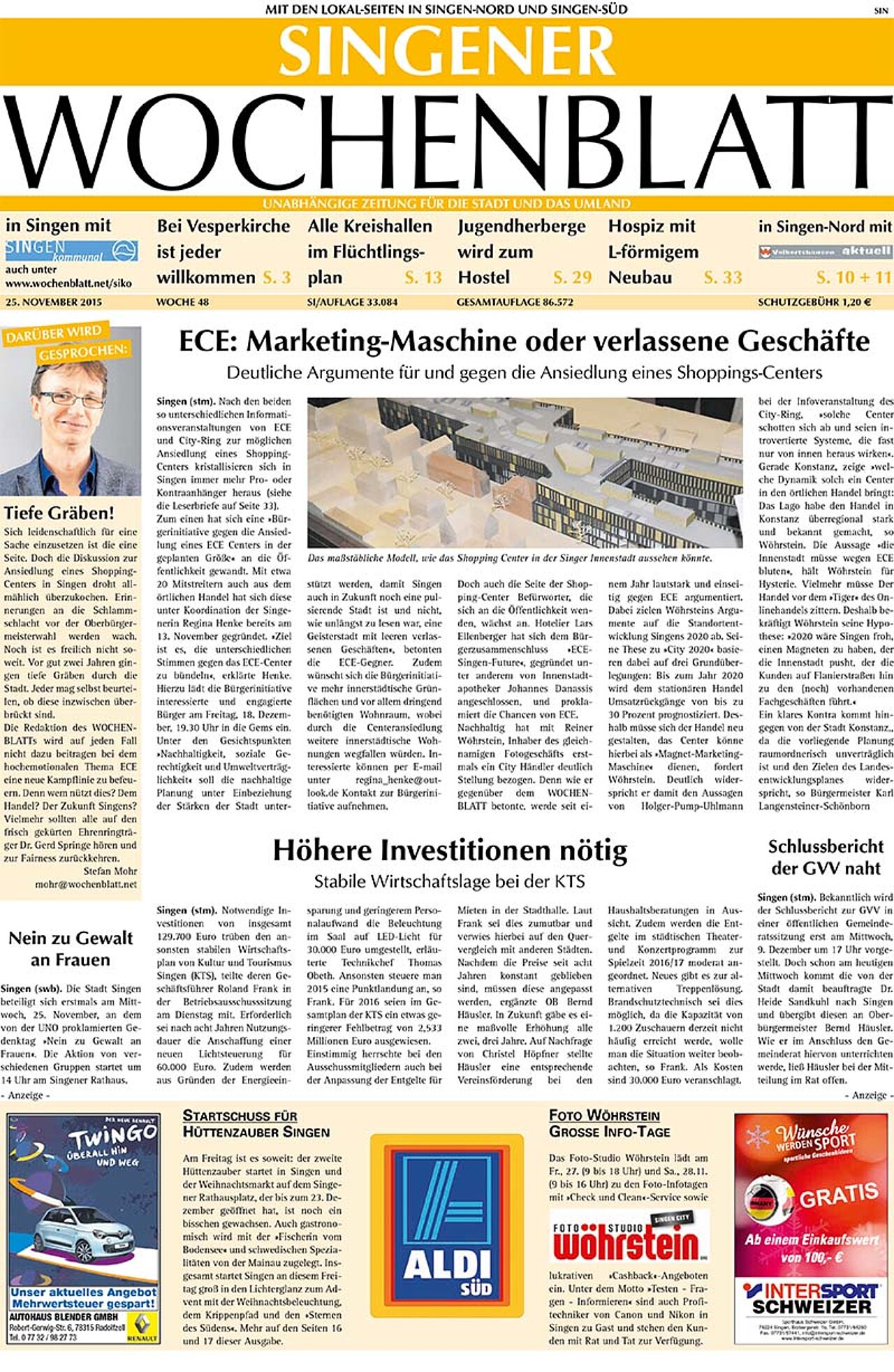 Ausgabe 48 vom 25. November 2015