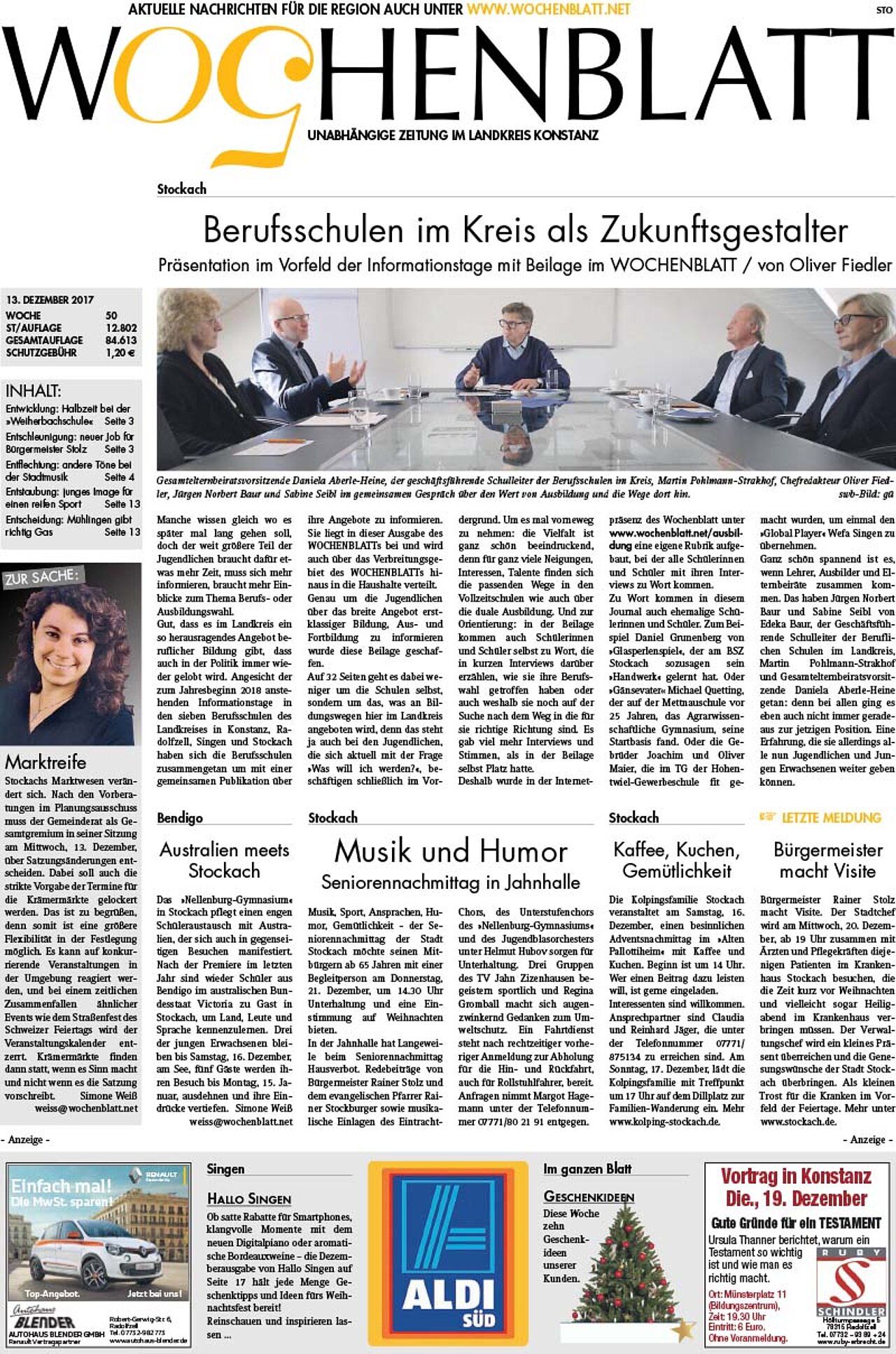 Ausgabe 50 vom 13. Dezember 2017