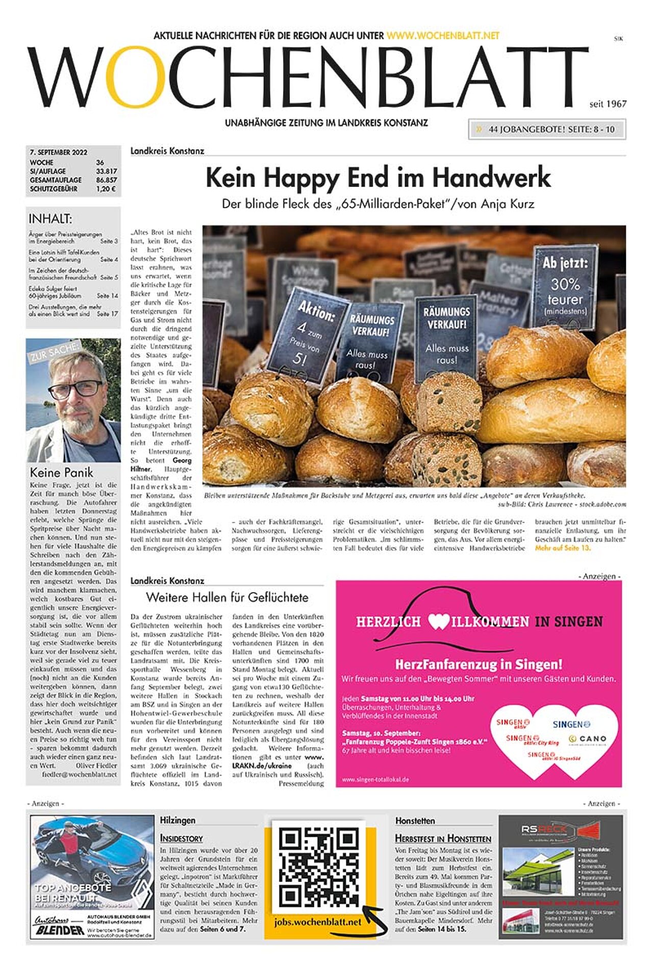 Ausgabe 36 vom 07. September 2022