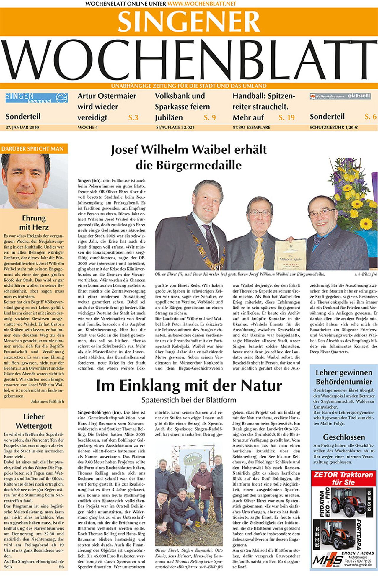 Ausgabe 04 vom 27. Januar 2010