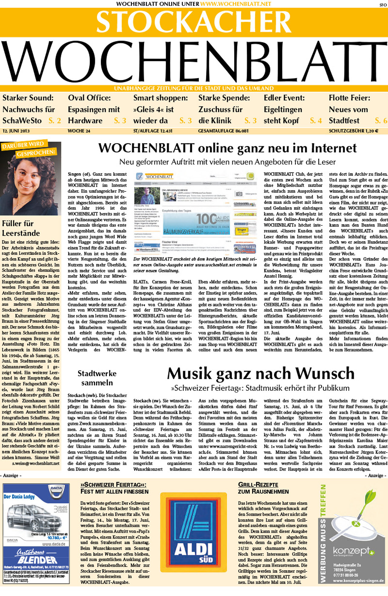 Ausgabe 24 vom 12. Juni 2013