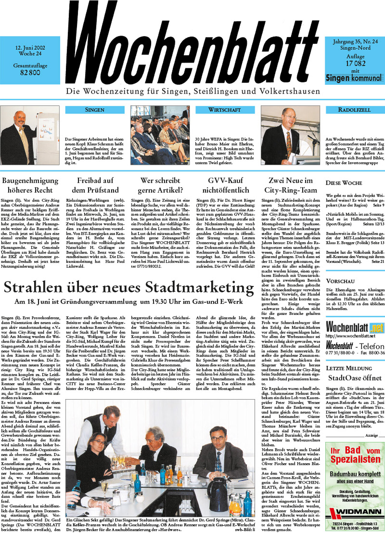Ausgabe 24 vom 12. Juni 2002
