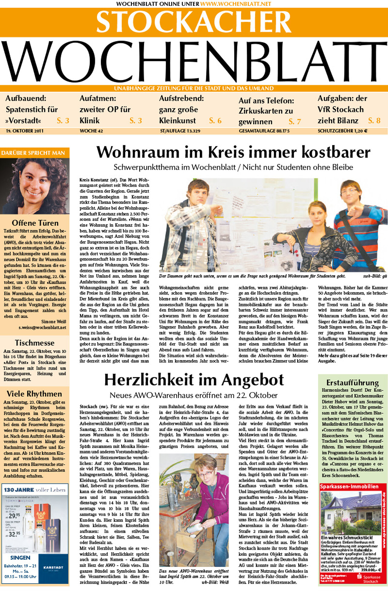 Ausgabe 42 vom 19. Oktober 2011
