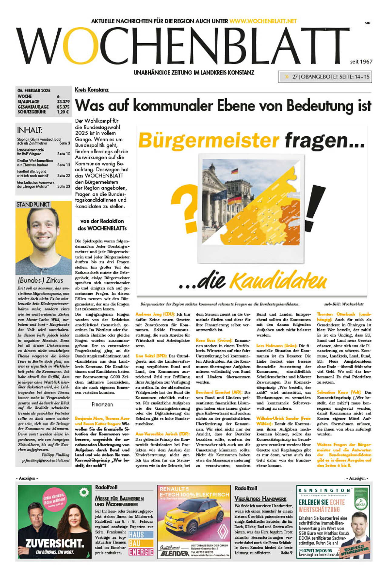 Ausgabe 6 vom 5. Februar 2025