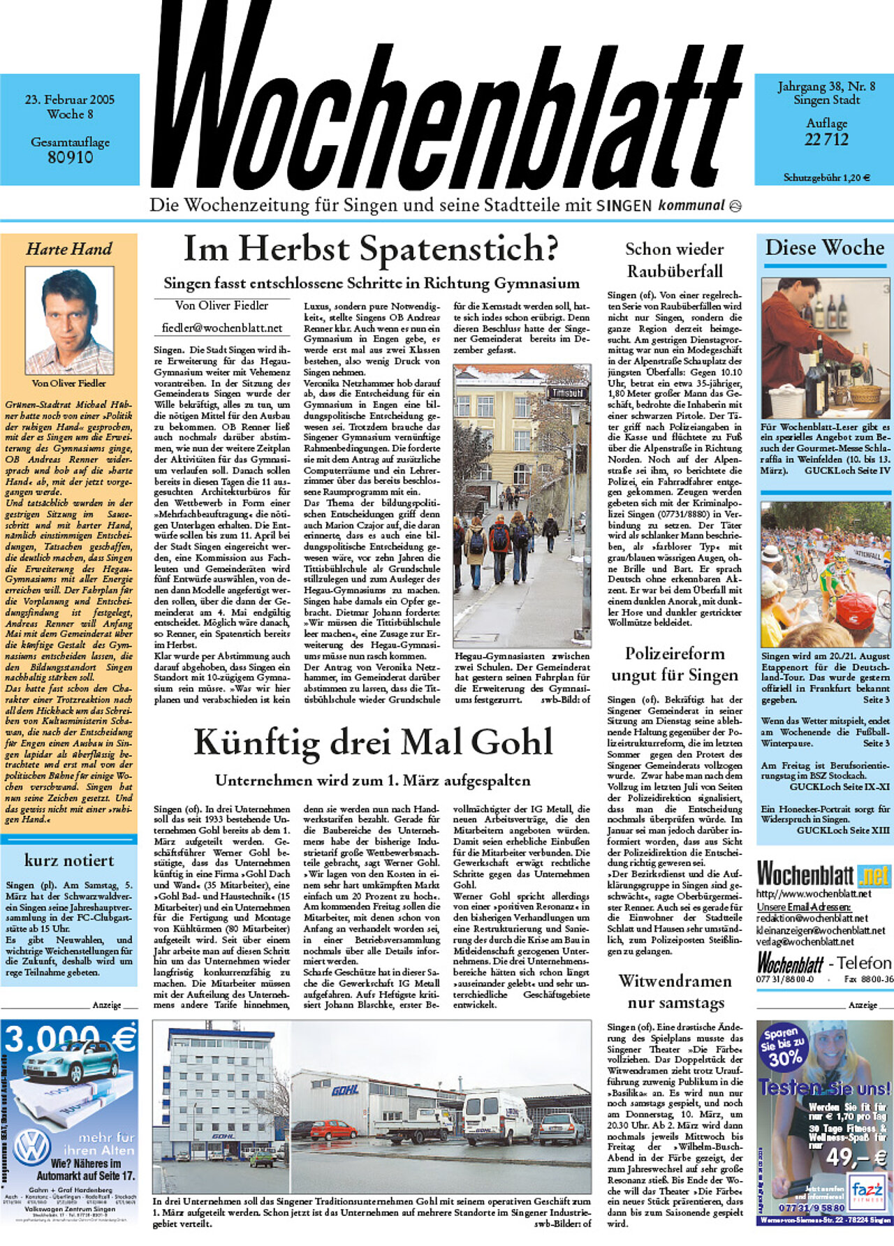 Ausgabe 08 vom 23. Februar 2005