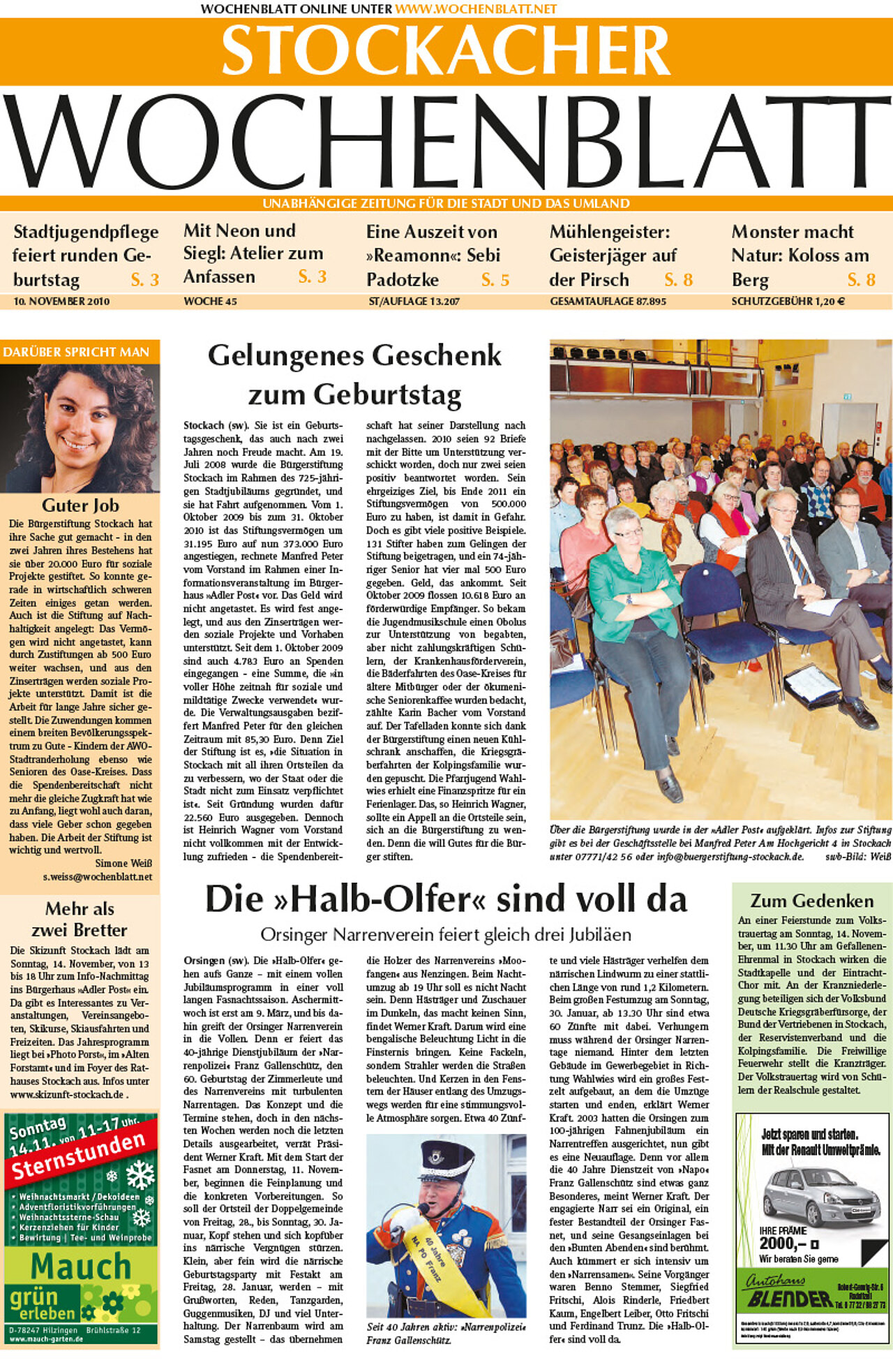 Ausgabe 45 vom 10. November 2010