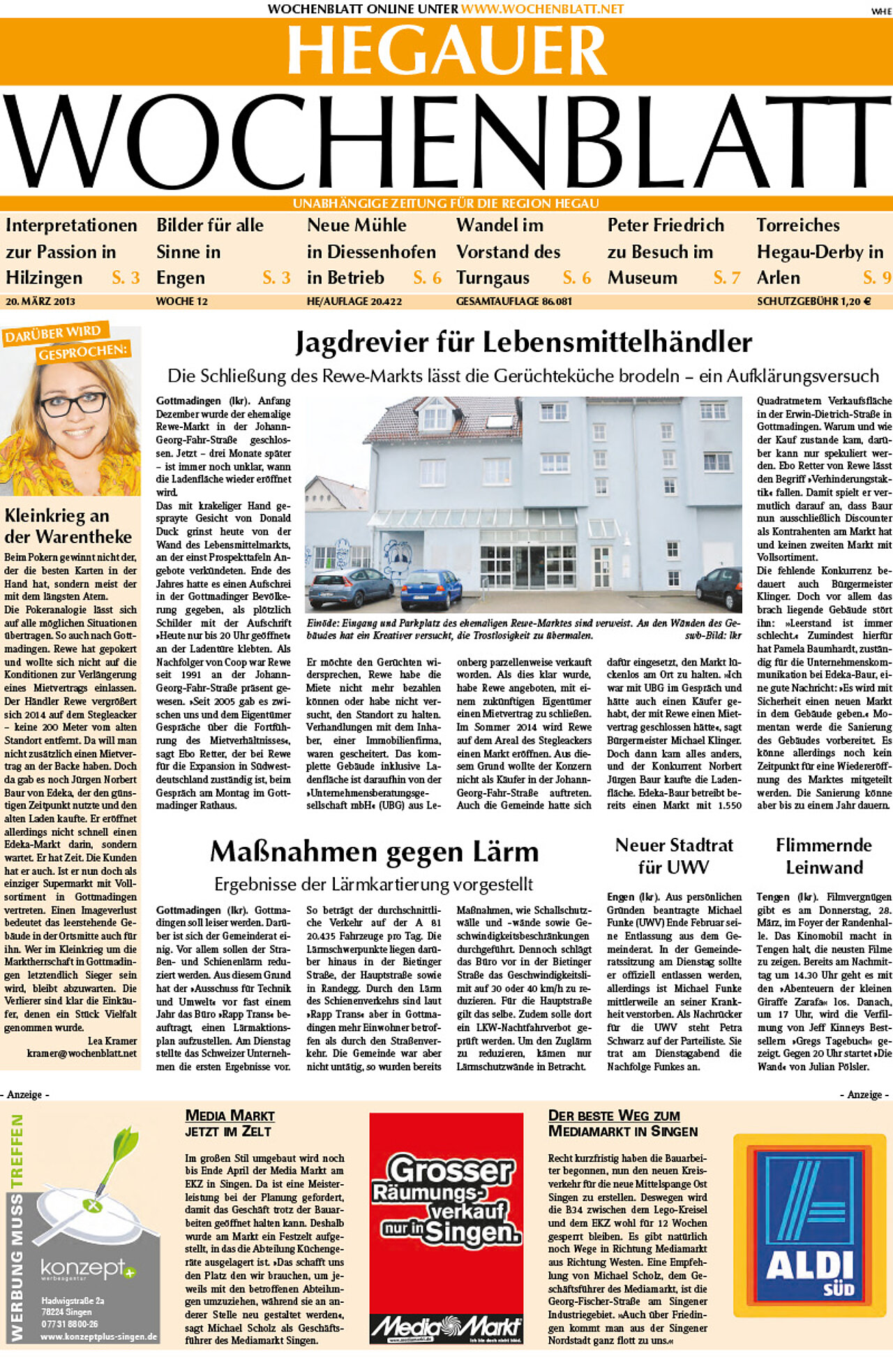Ausgabe 12 vom 20. März 2013