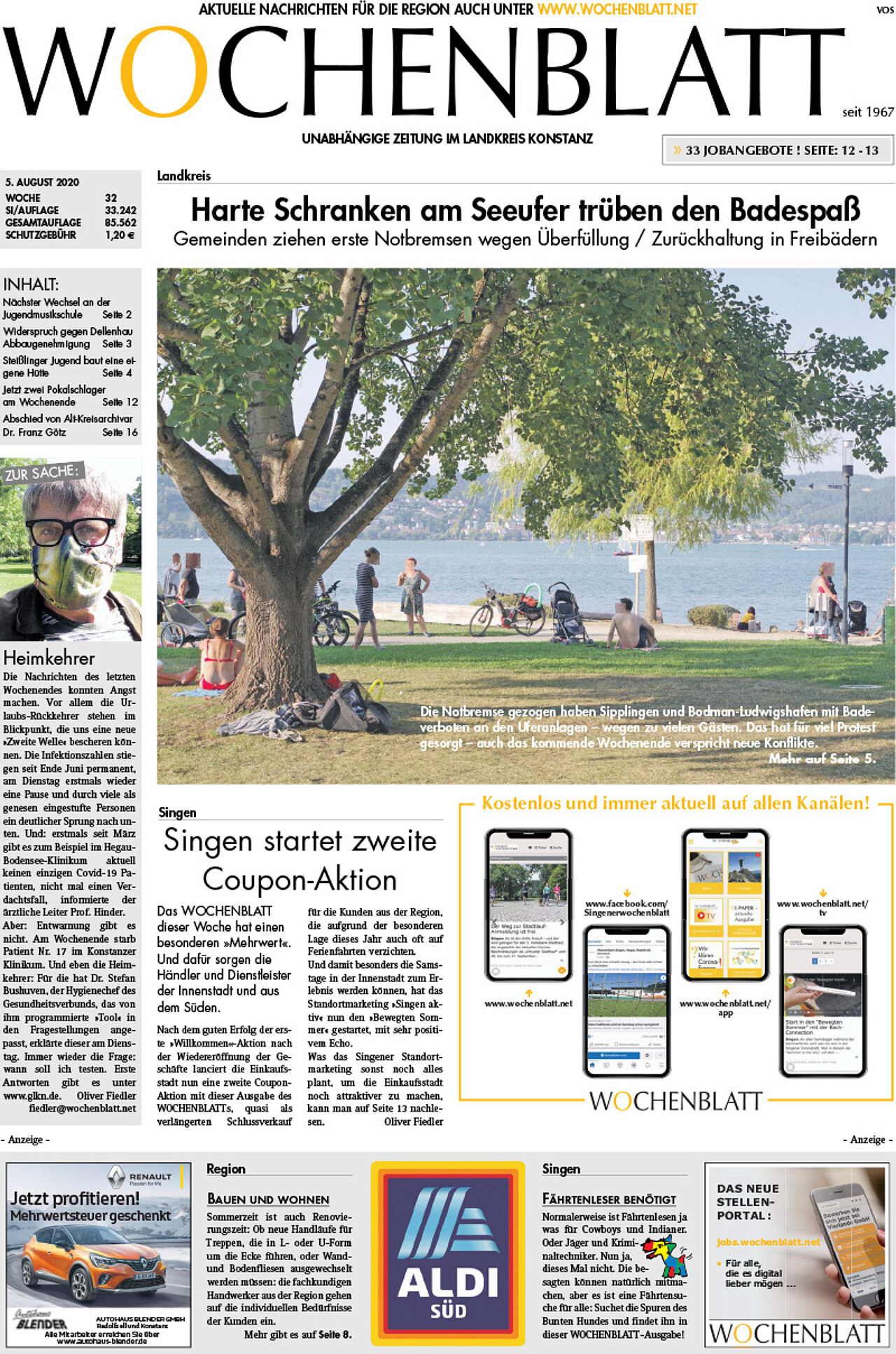 Ausgabe 32 vom 05. August 2020