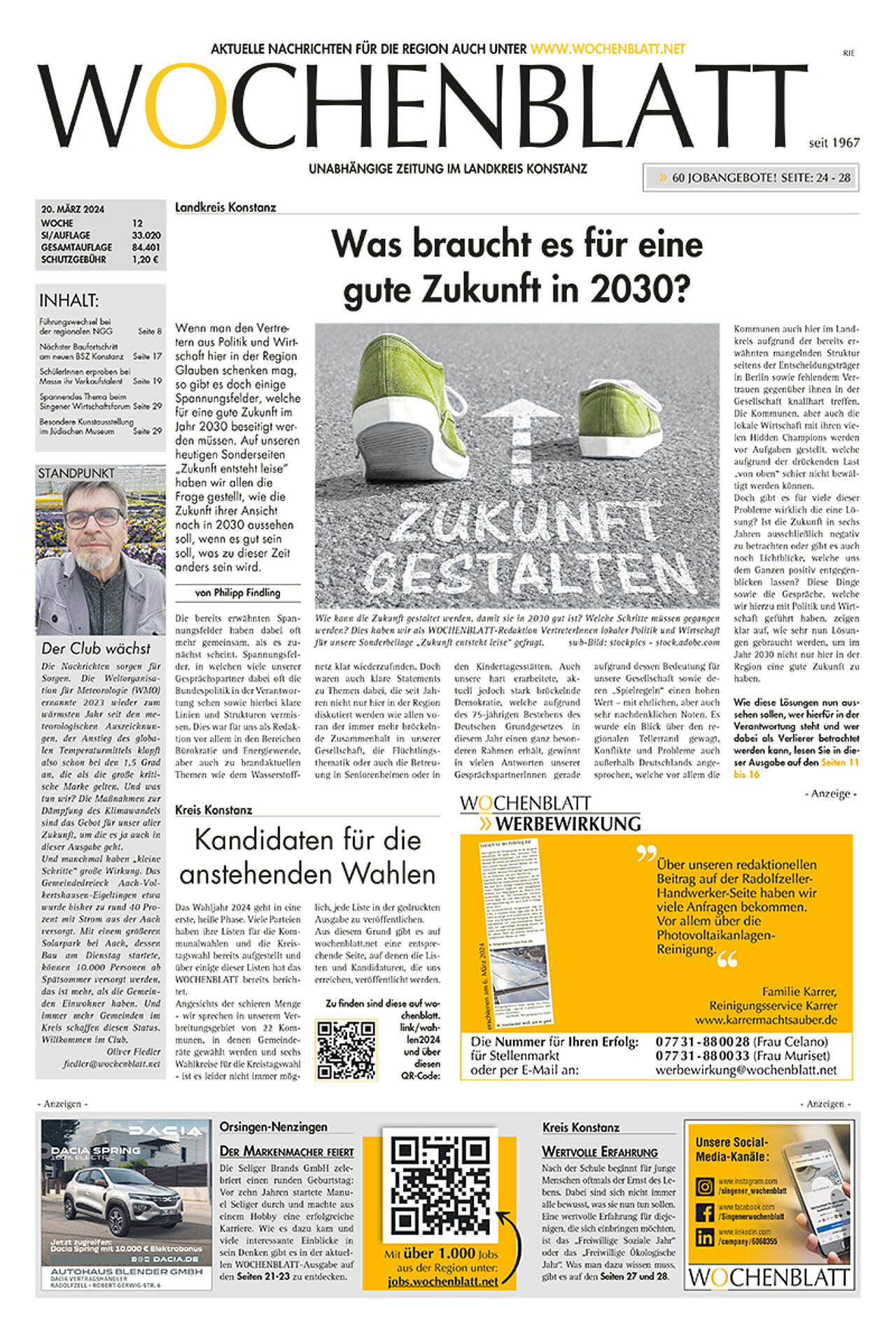 Ausgabe 12 vom 20. März 2024