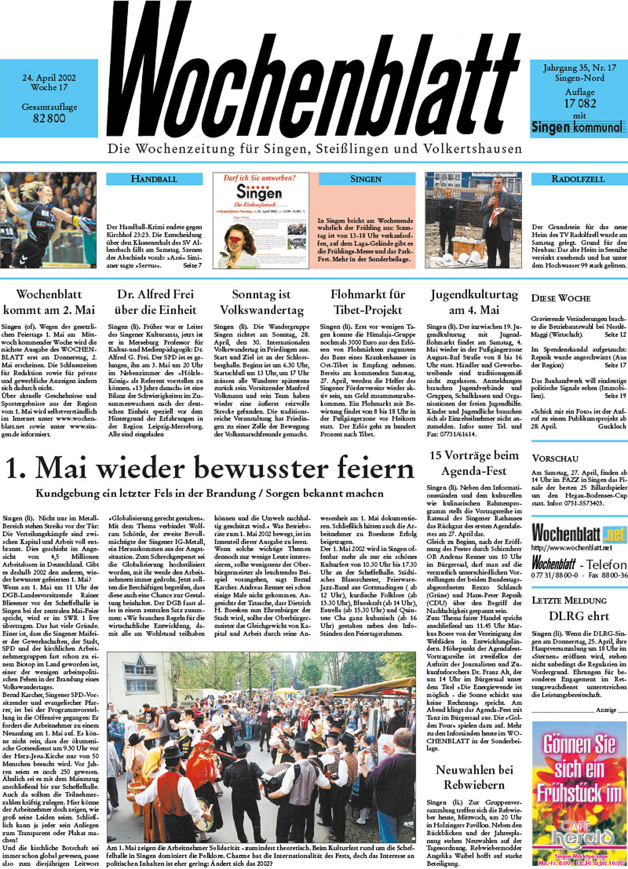 Ausgabe 17 vom 24. April 2002