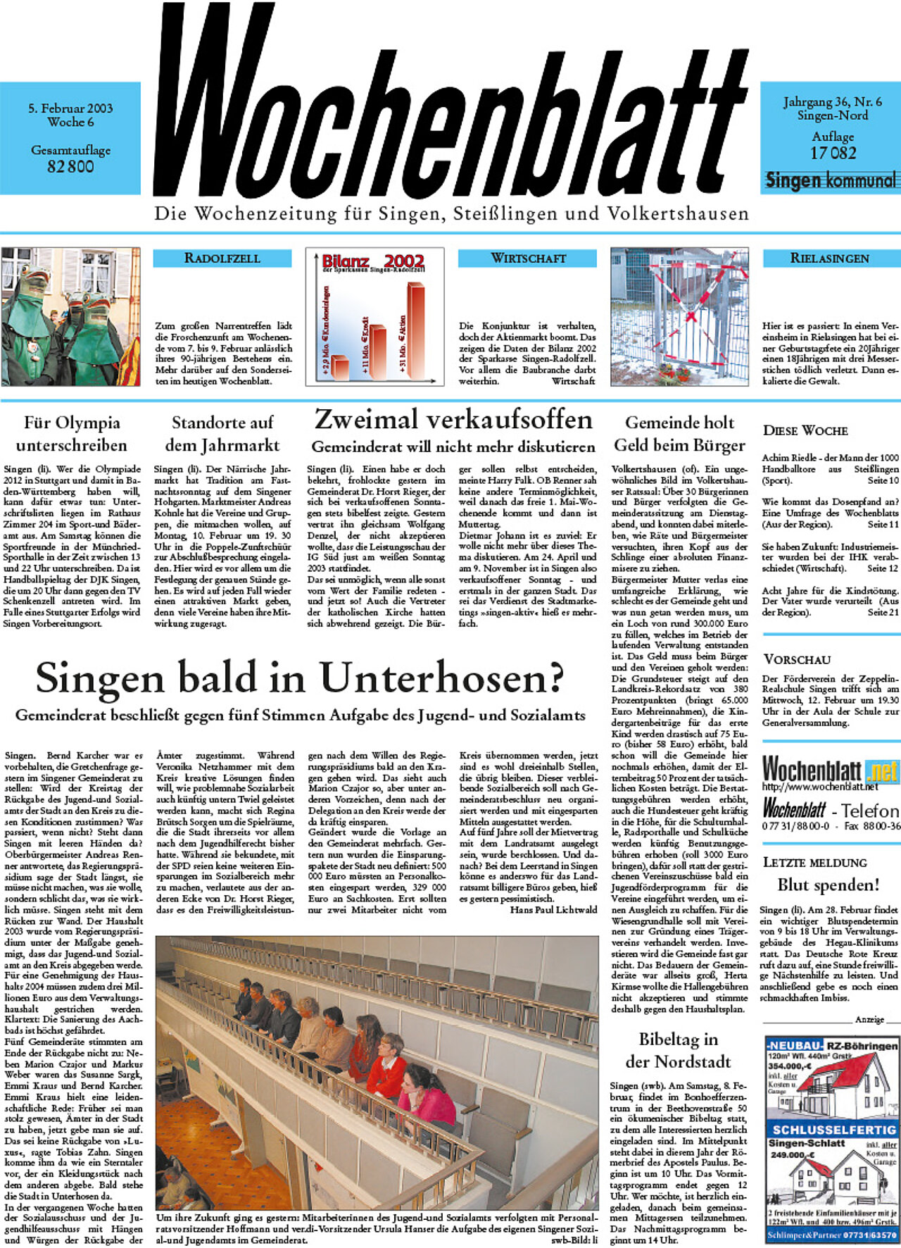 Ausgabe 06 vom 05. Februar 2003