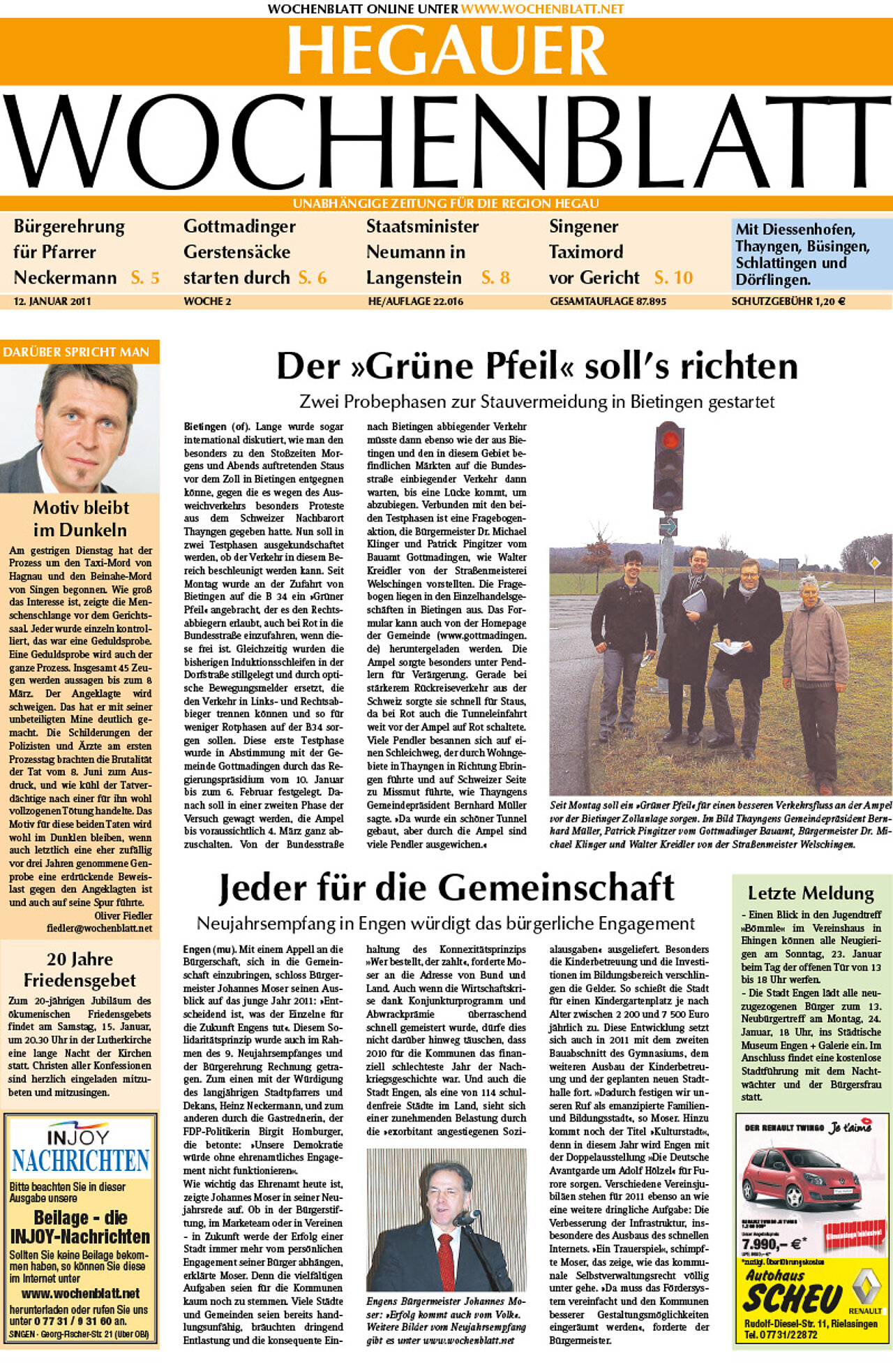 Ausgabe 02 vom 12. Januar 2011