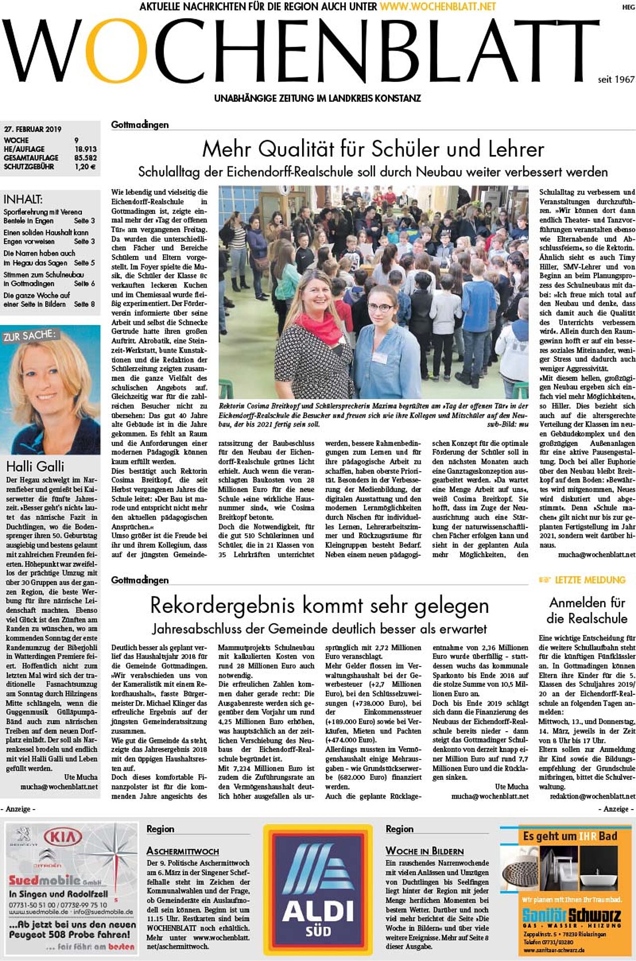Ausgabe 09 vom 27. Februar 2019
