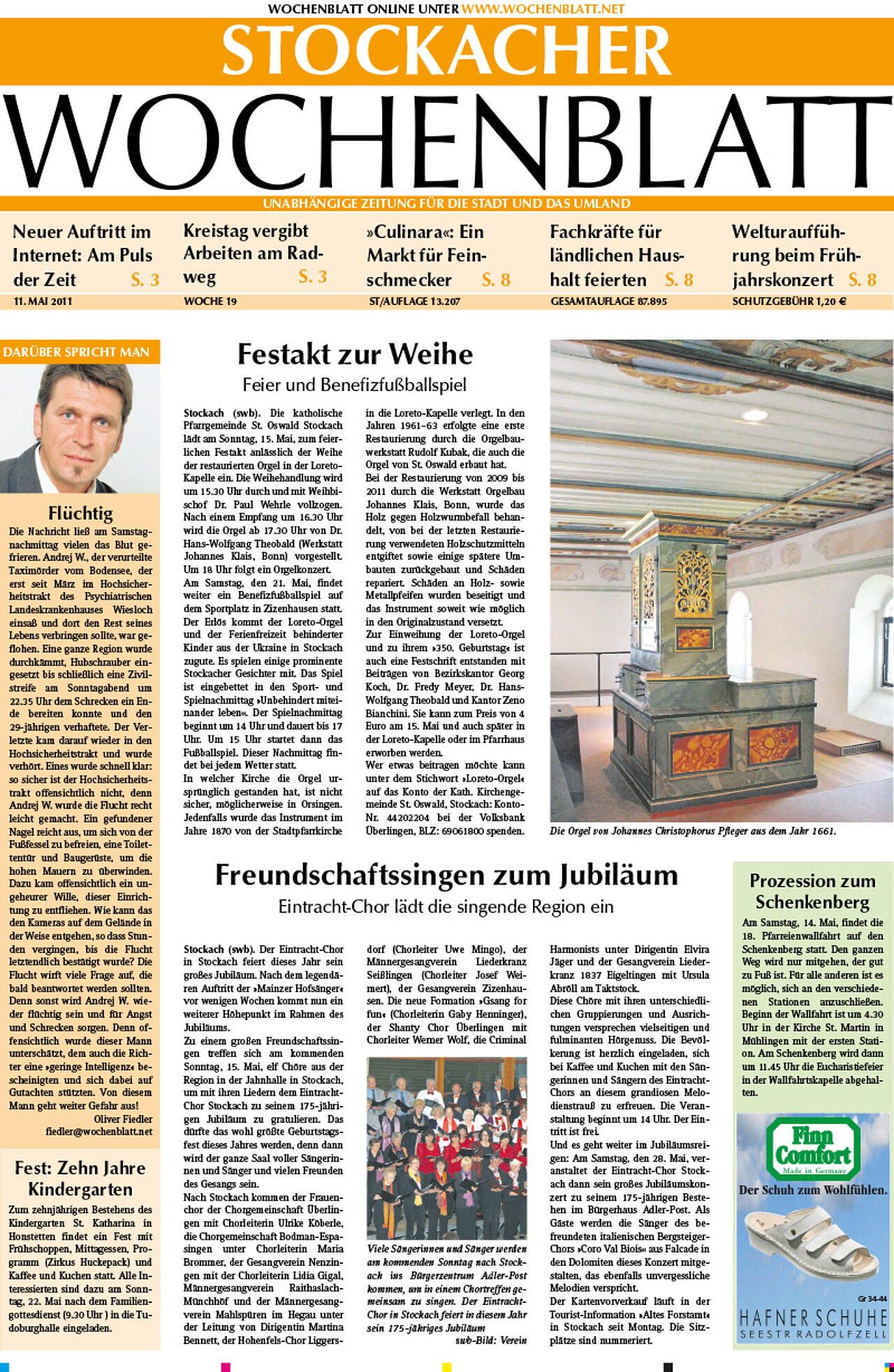 Ausgabe 19 vom 11. Mai 2011