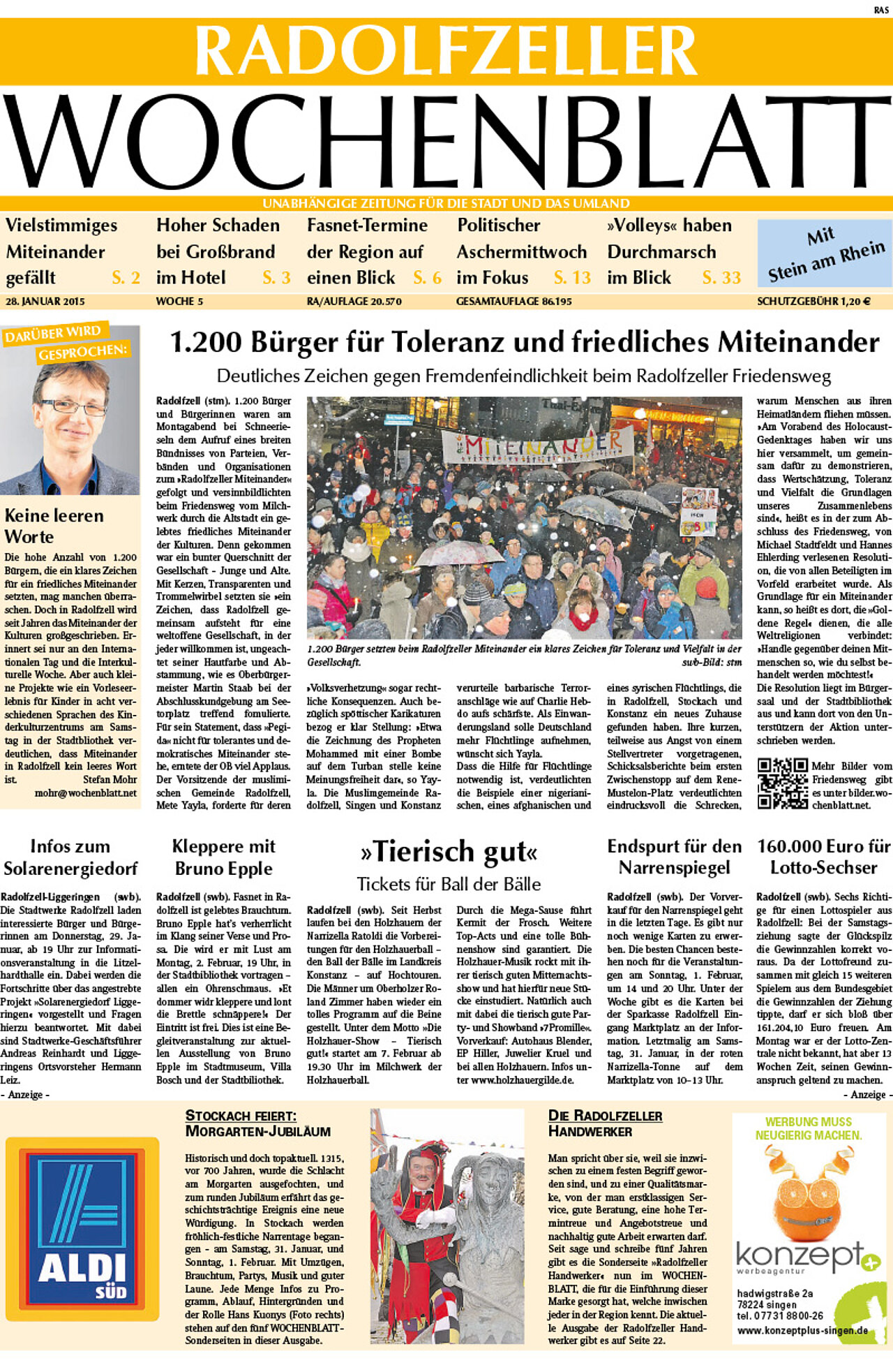Ausgabe 05 vom 28. Januar 2015