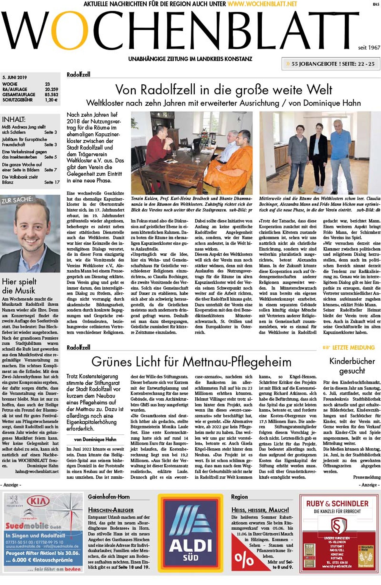 Ausgabe 23 vom 05. Juni 2019
