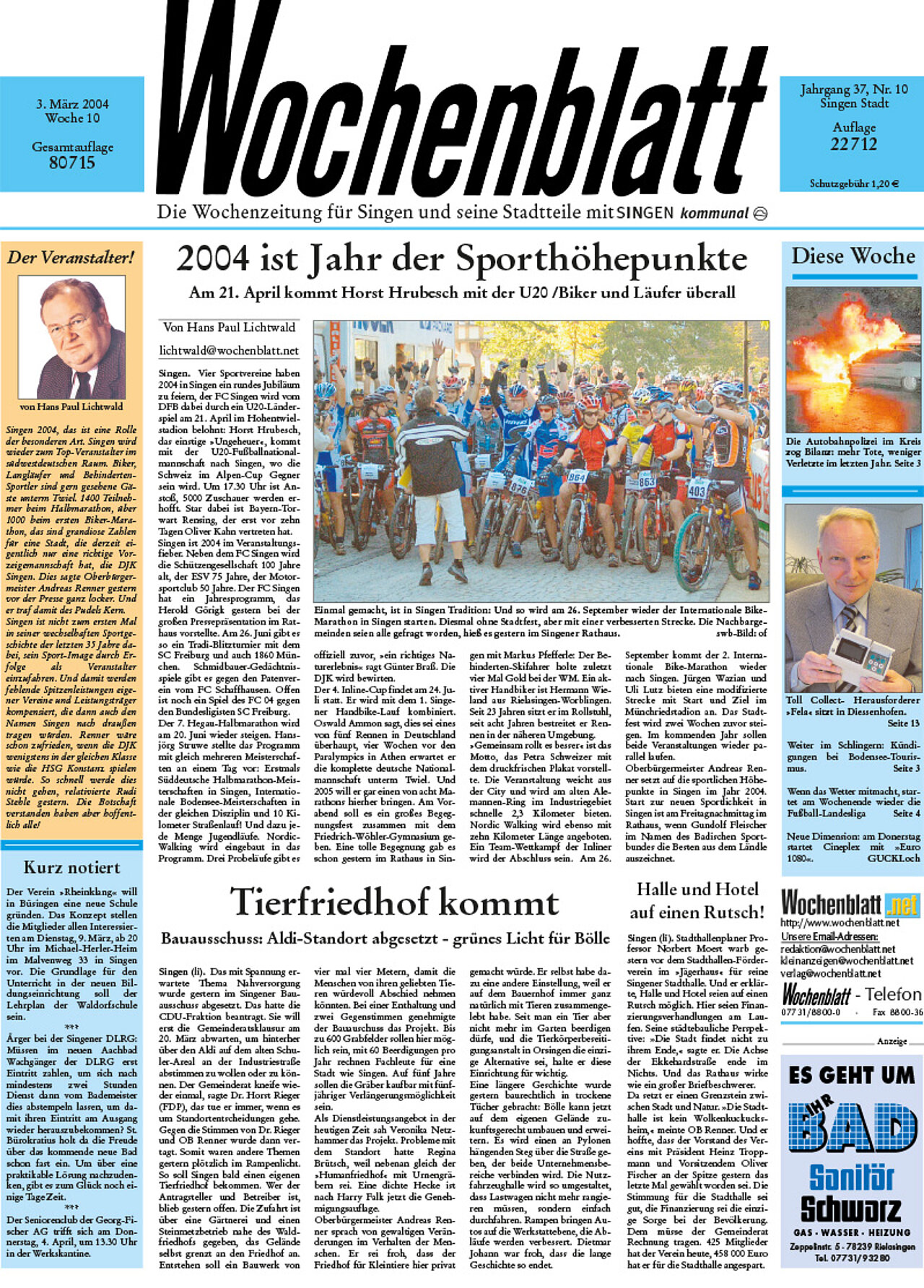 Ausgabe 10 vom 03. März 2004