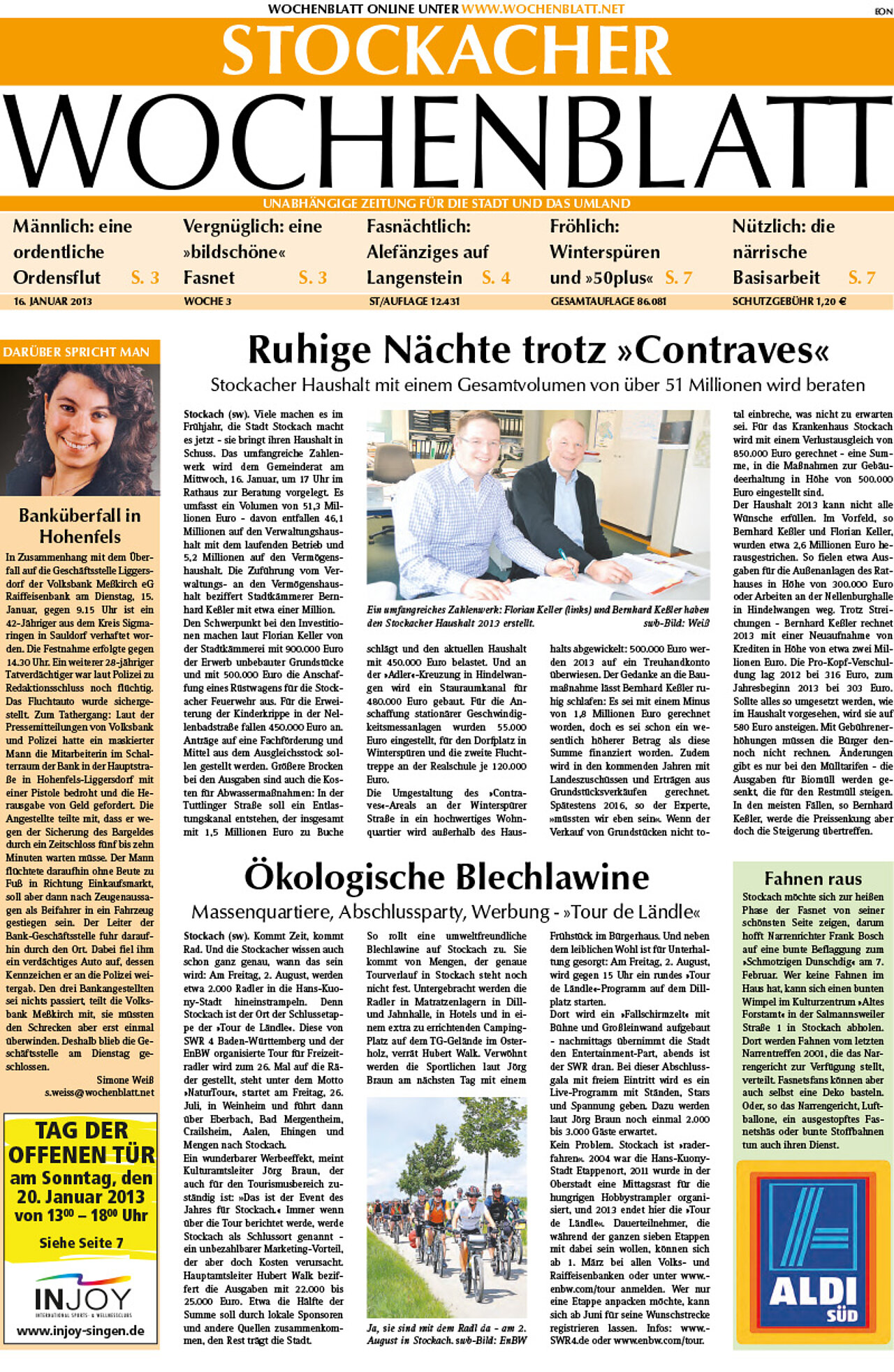 Ausgabe 03 vom 16. Januar 2013
