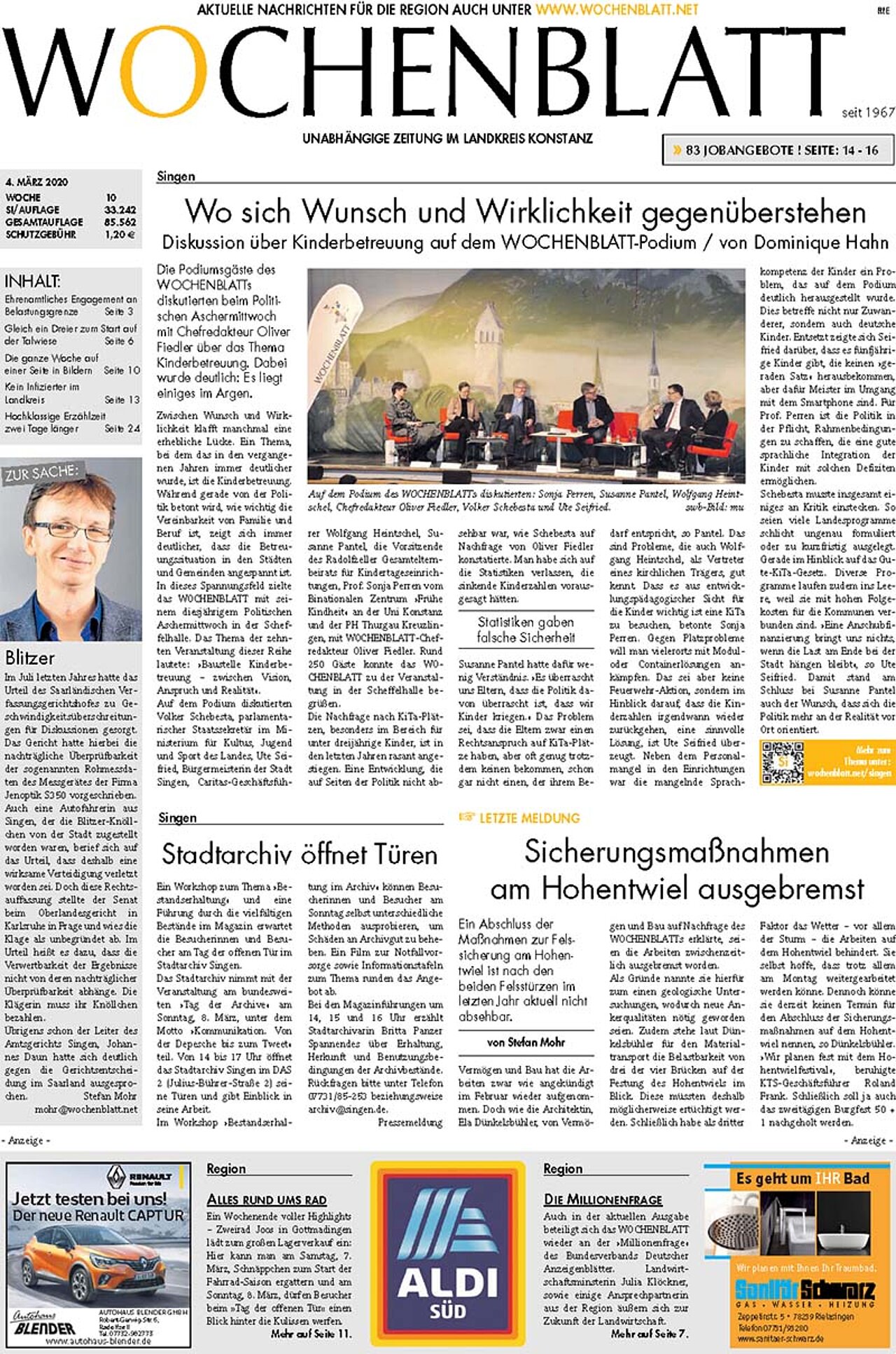Ausgabe 10 vom 04. März 2020