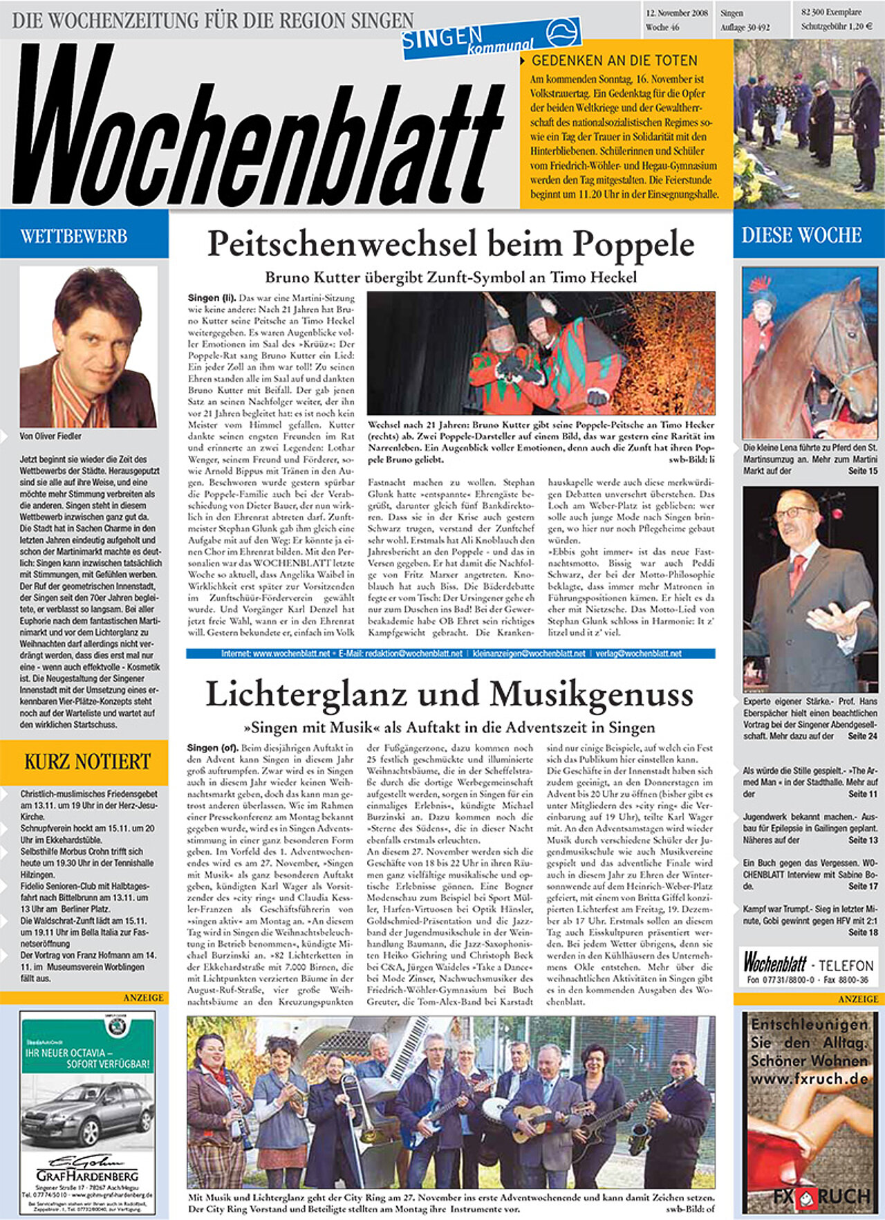 Ausgabe 46 vom 12. November 2008