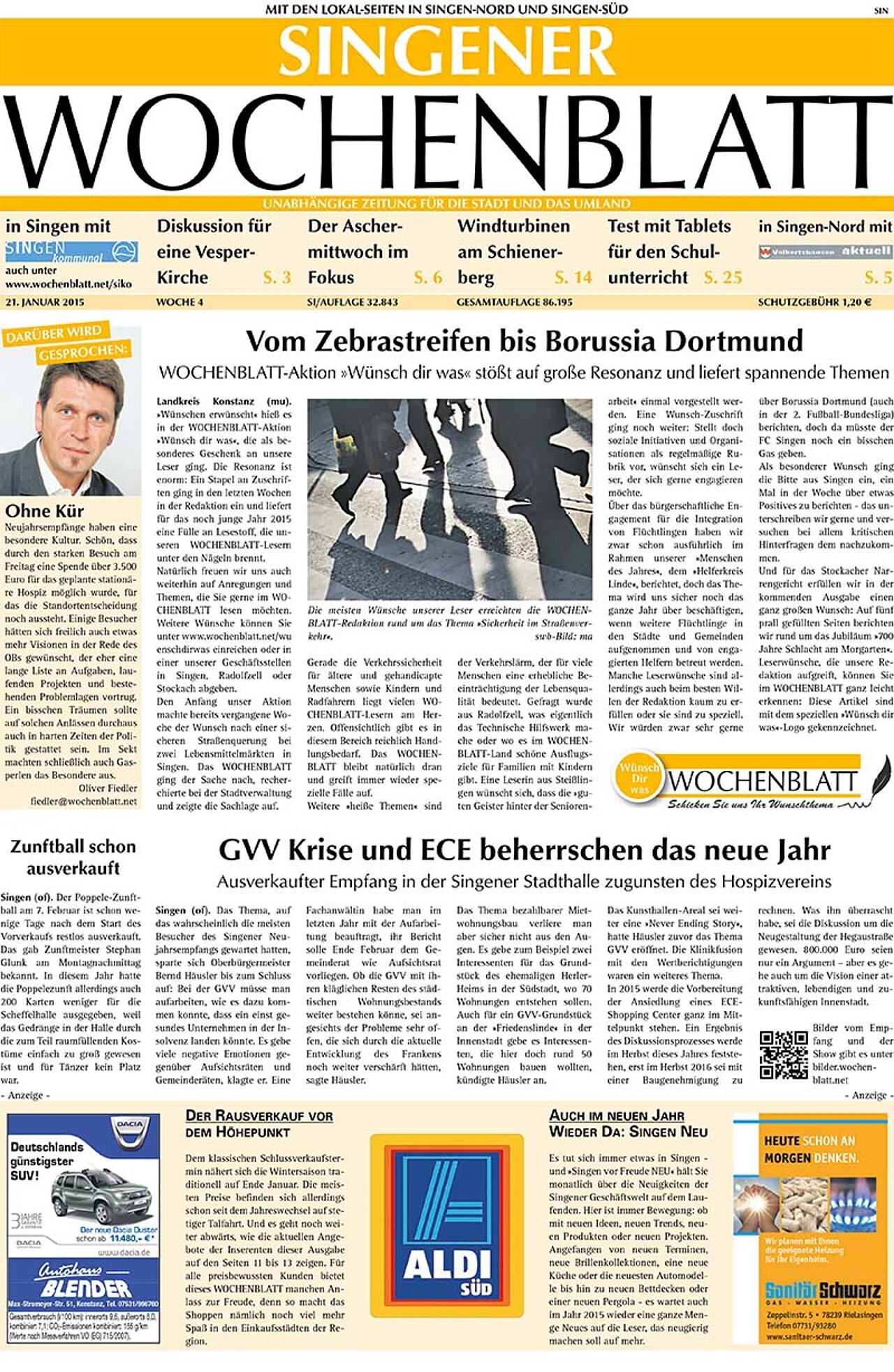 Ausgabe 04 vom 21. Januar 2015