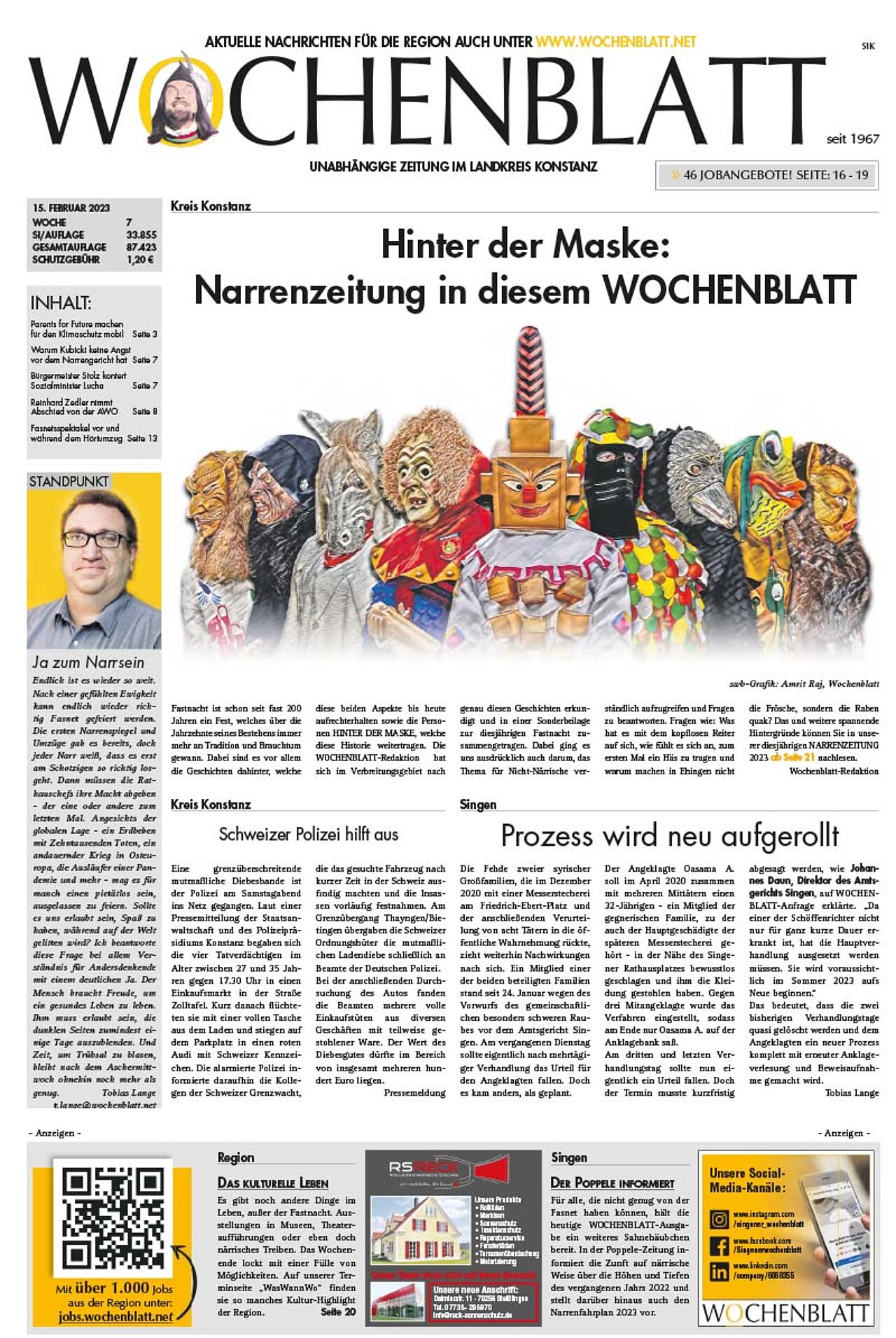 Ausgabe 07 vom 15. Februar 2023