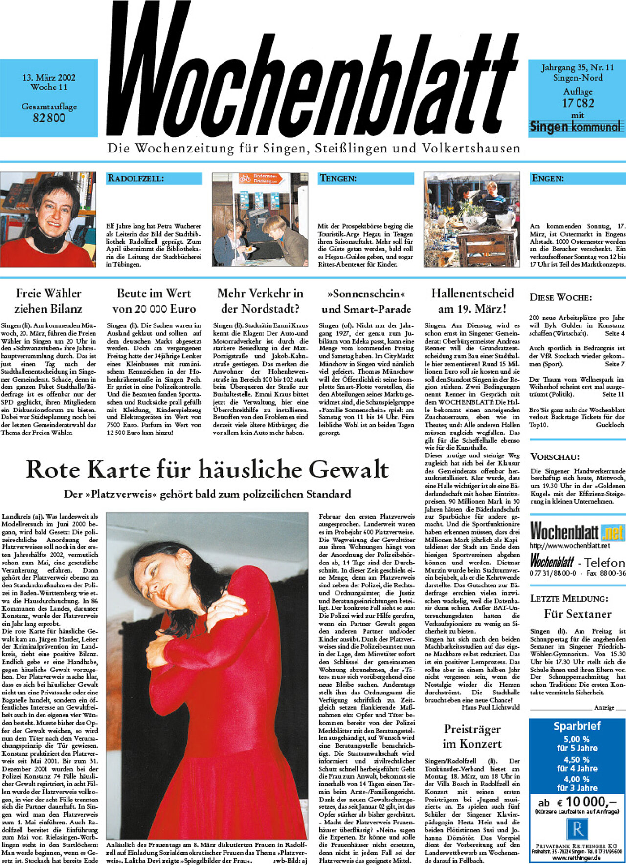 Ausgabe 11 vom 13. März 2002