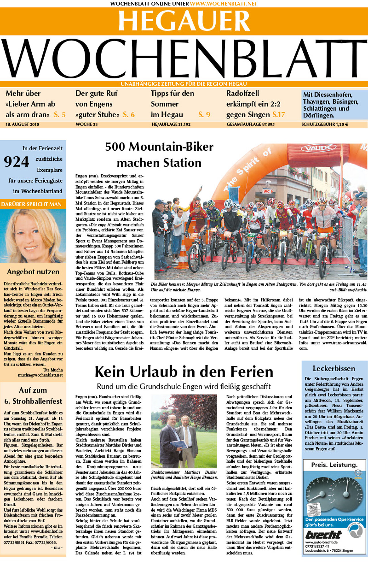 Ausgabe 33 vom 18. August 2010