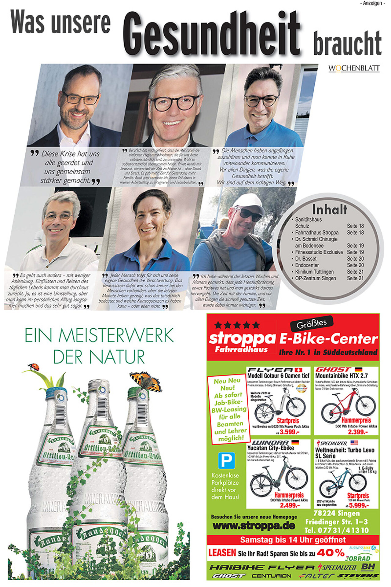 Sonderausgabe vom 21. Oktober