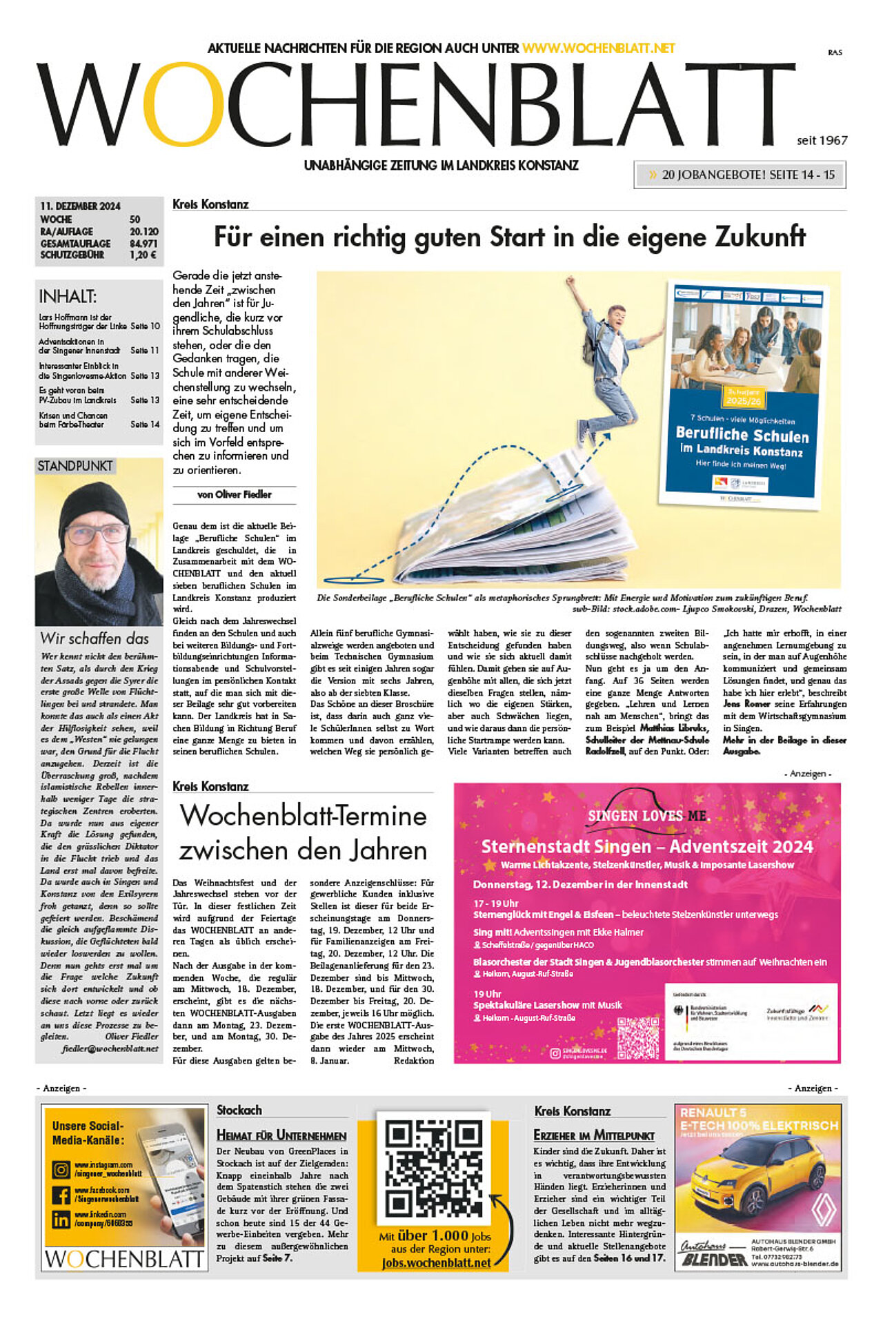 Ausgabe 50 vom 11. Dezember 2024