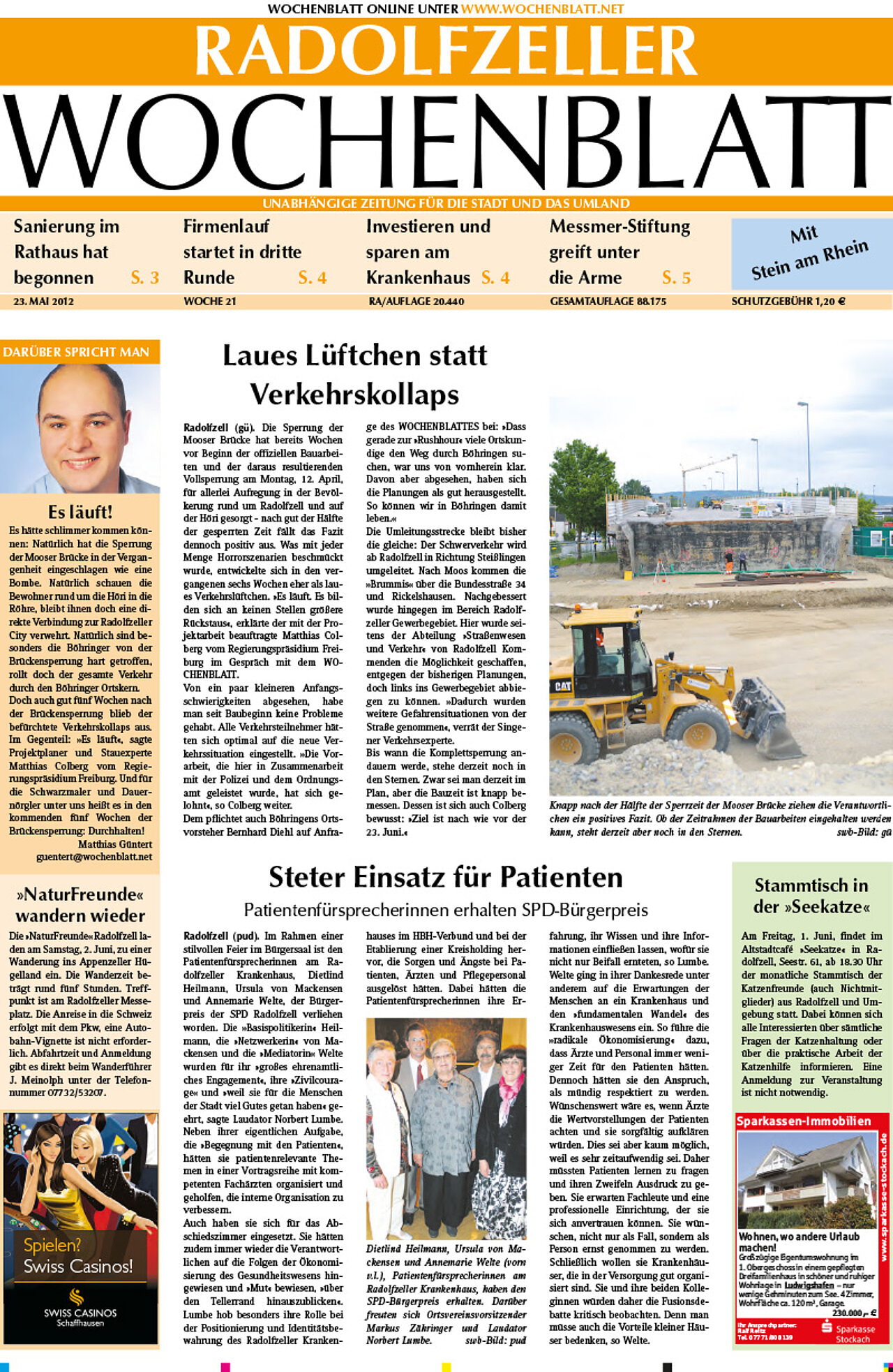 Ausgabe 21 vom 23. Mai 2012