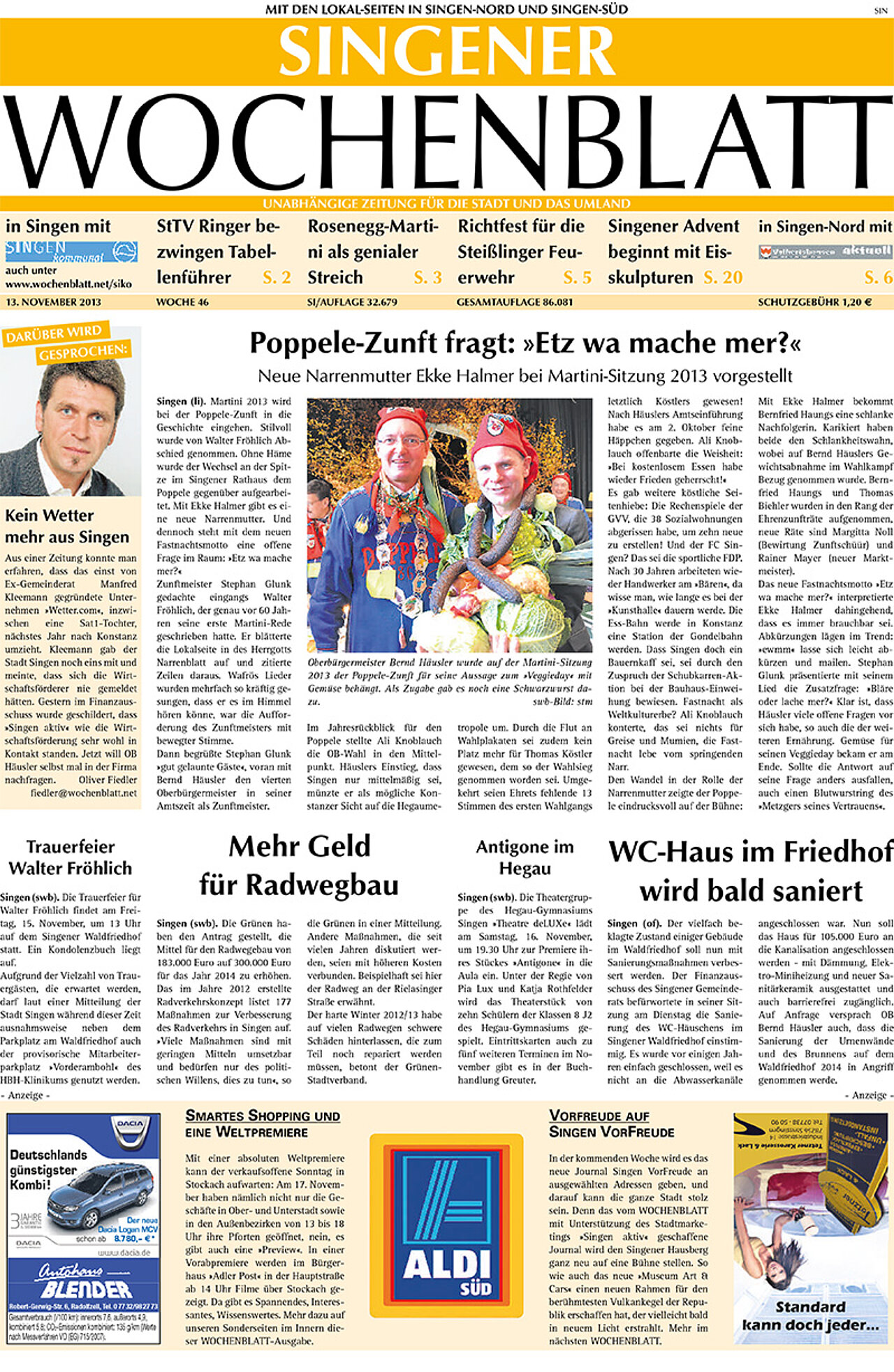 Ausgabe 46 vom 13. November 2013
