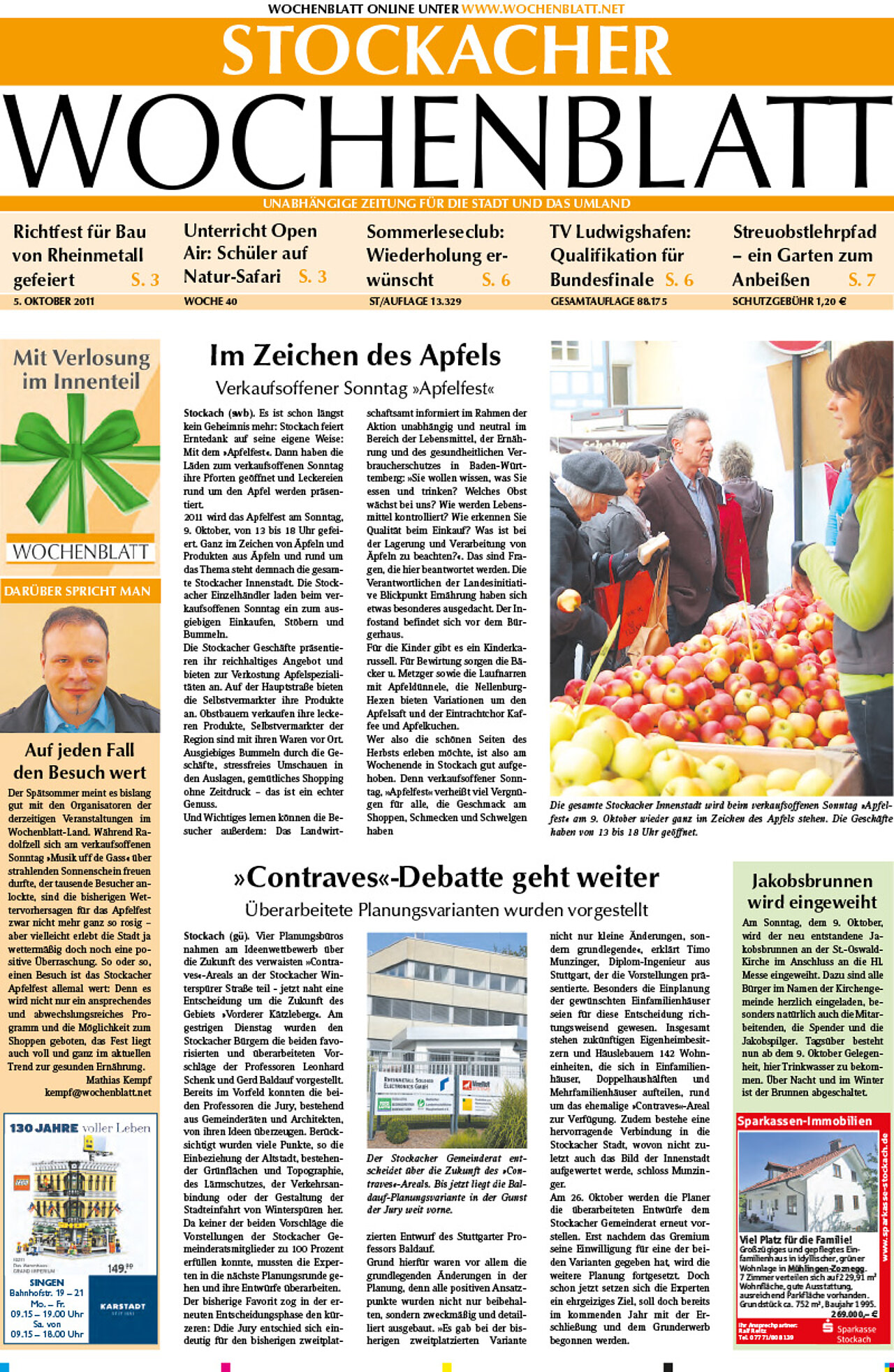 Ausgabe 40 vom 05. Oktober 2011