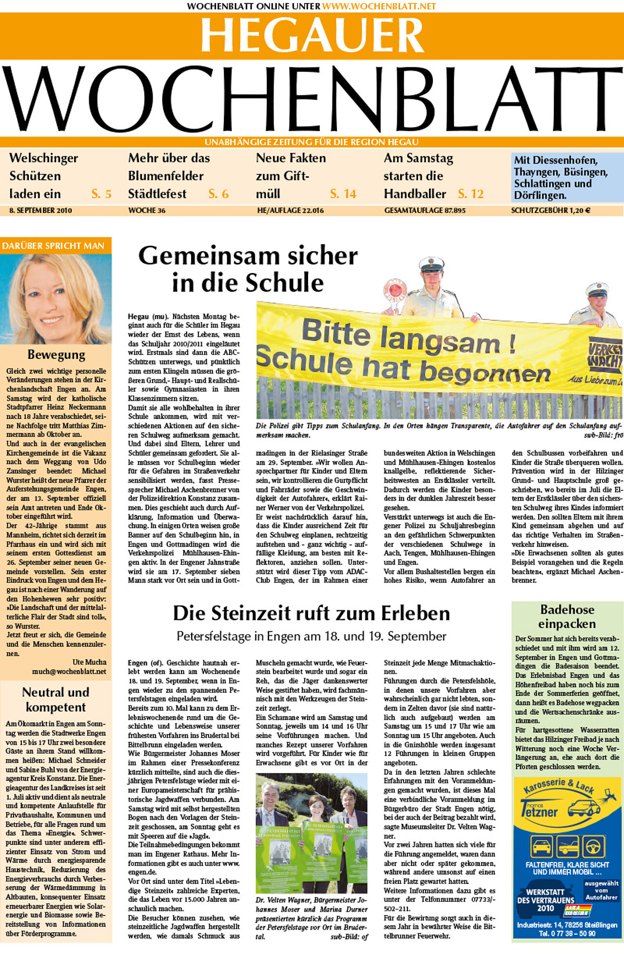 Ausgabe 36 vom 08. September 2010