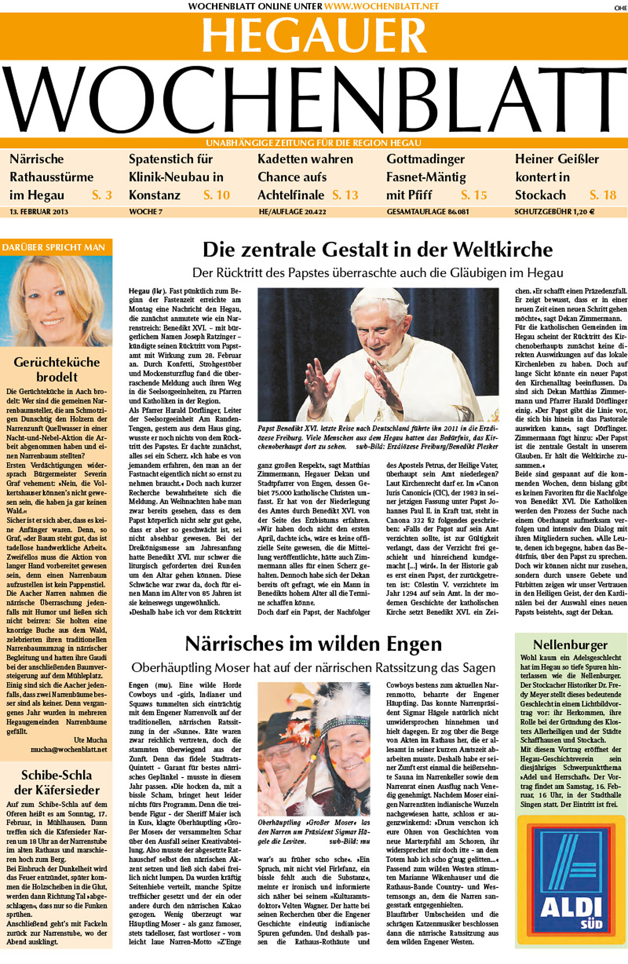 Ausgabe 07 vom 13. Februar 2013
