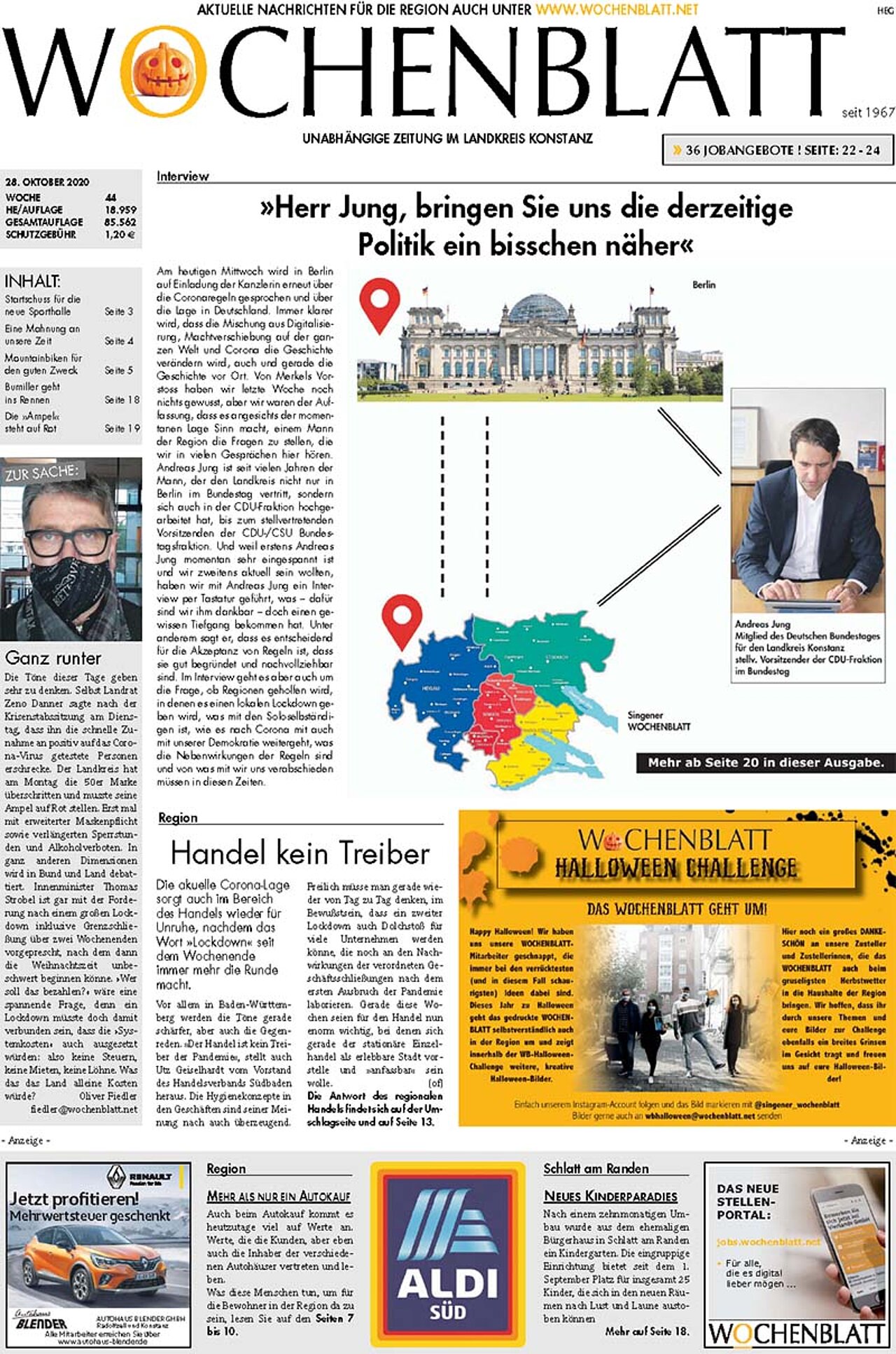Ausgabe 44 vom 28. Oktober 2020