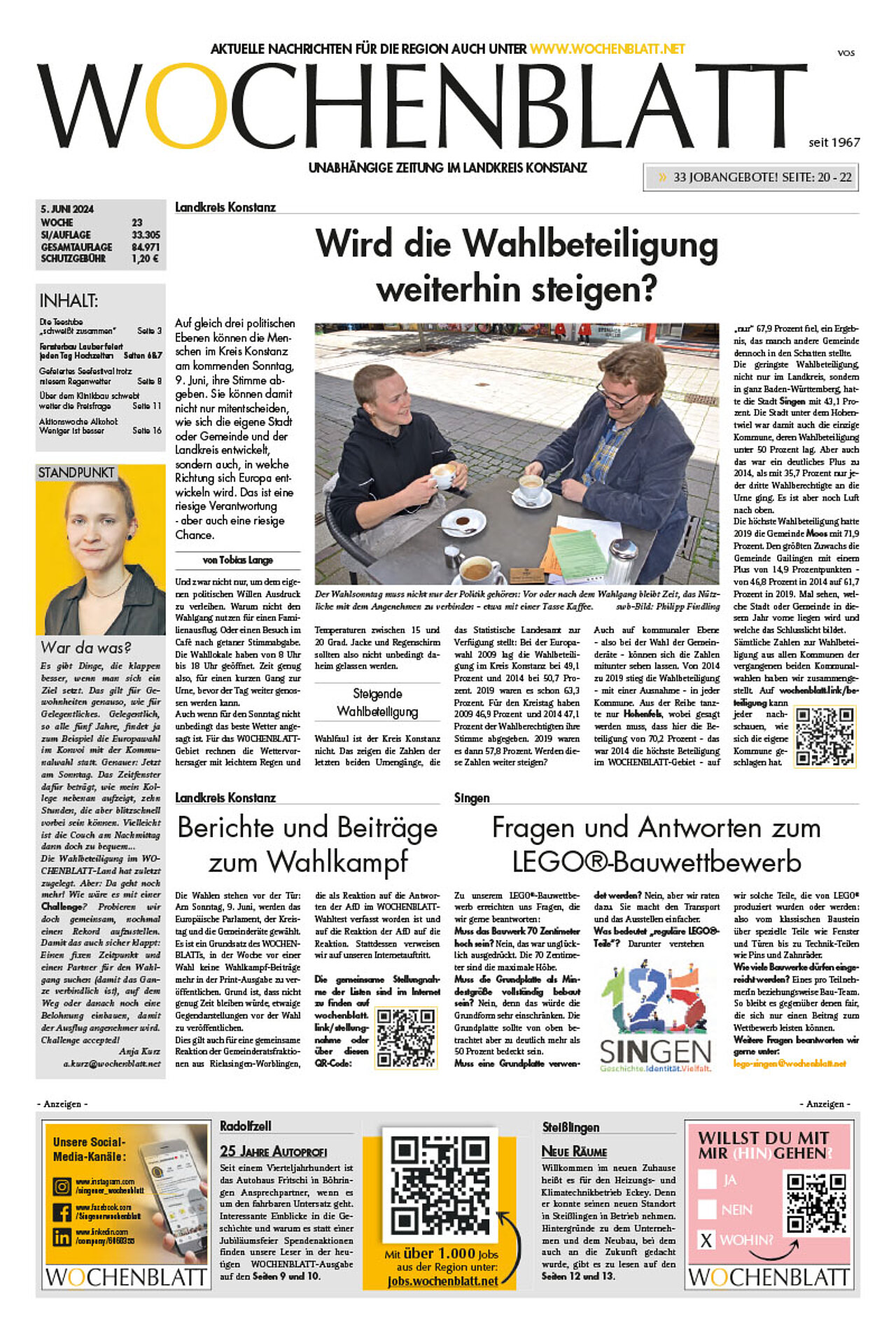 Ausgabe 23 vom 05. Juni 2024