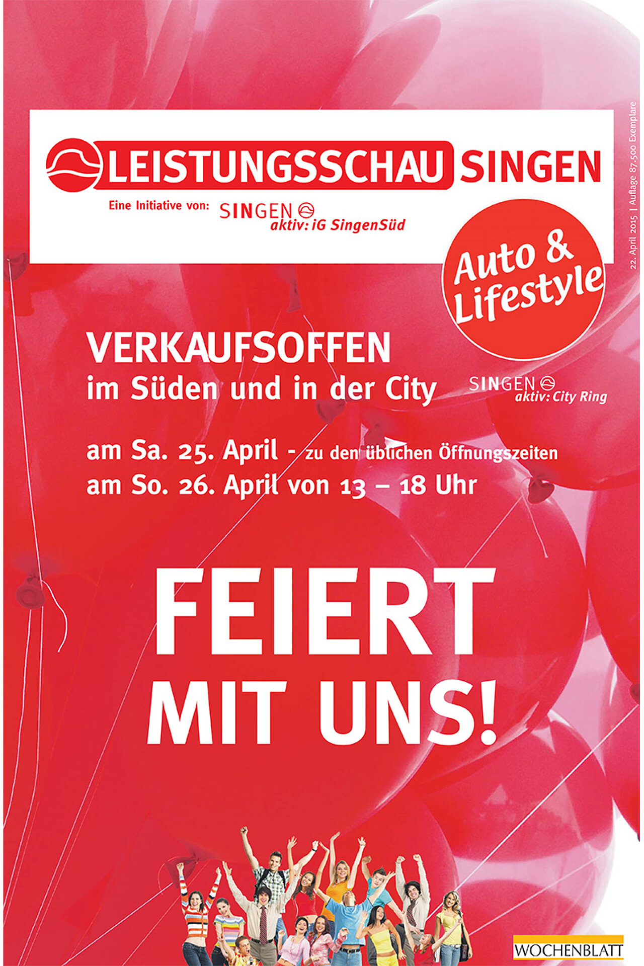 Sonderbeilage vom 22. April