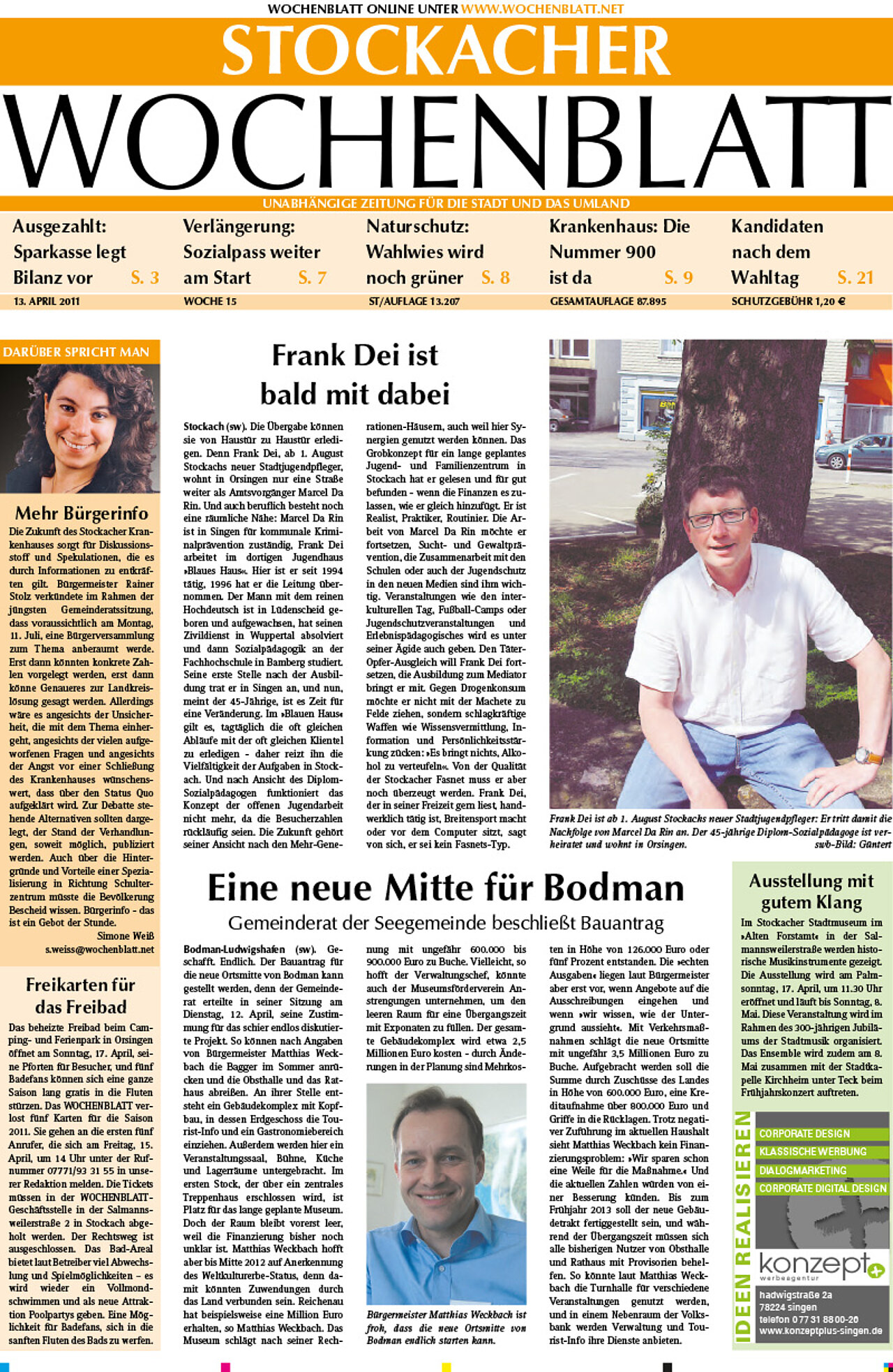 Ausgabe 15 vom 13. April 2011