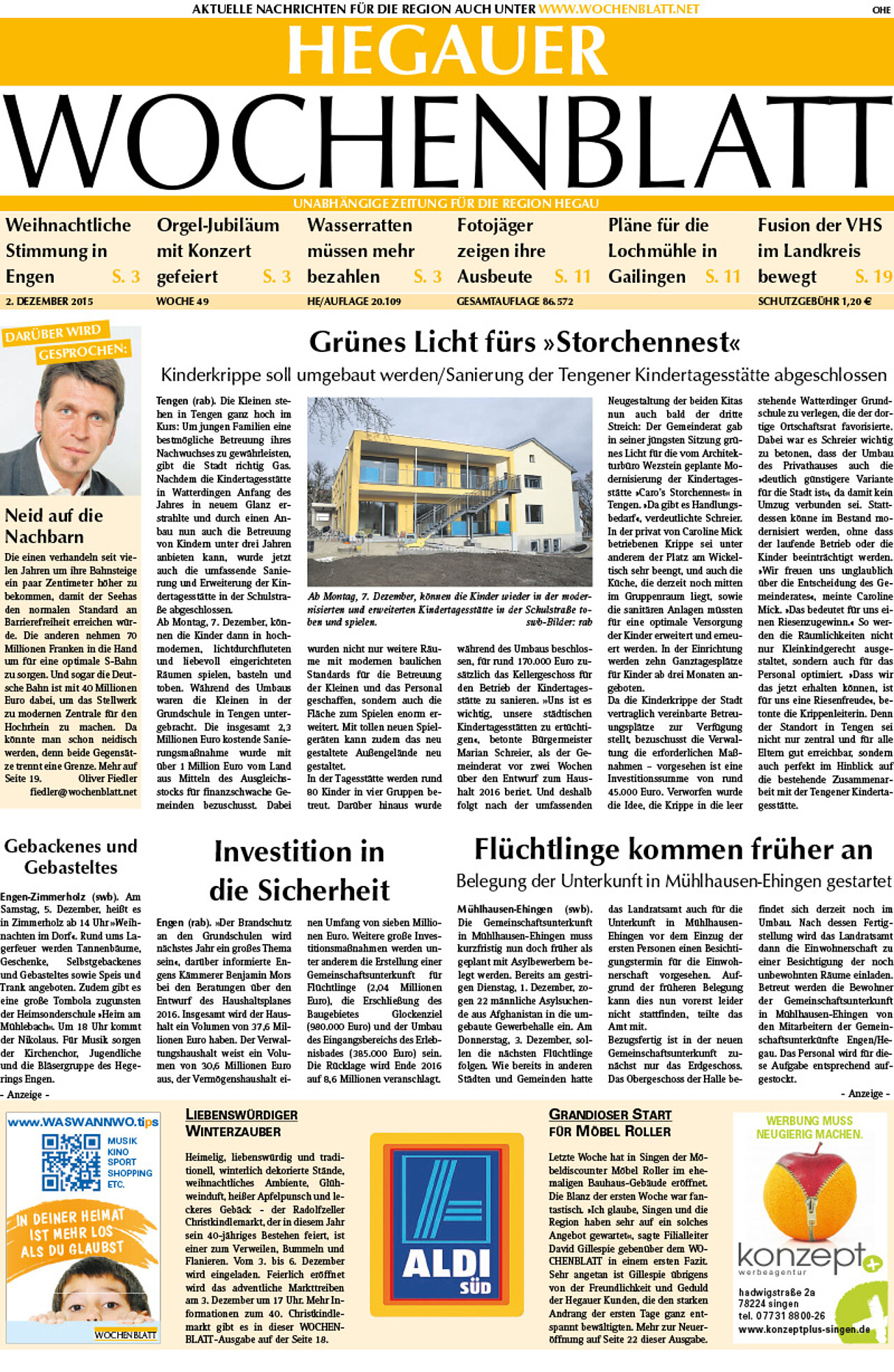 Ausgabe 49 vom 02. Dezember 2015